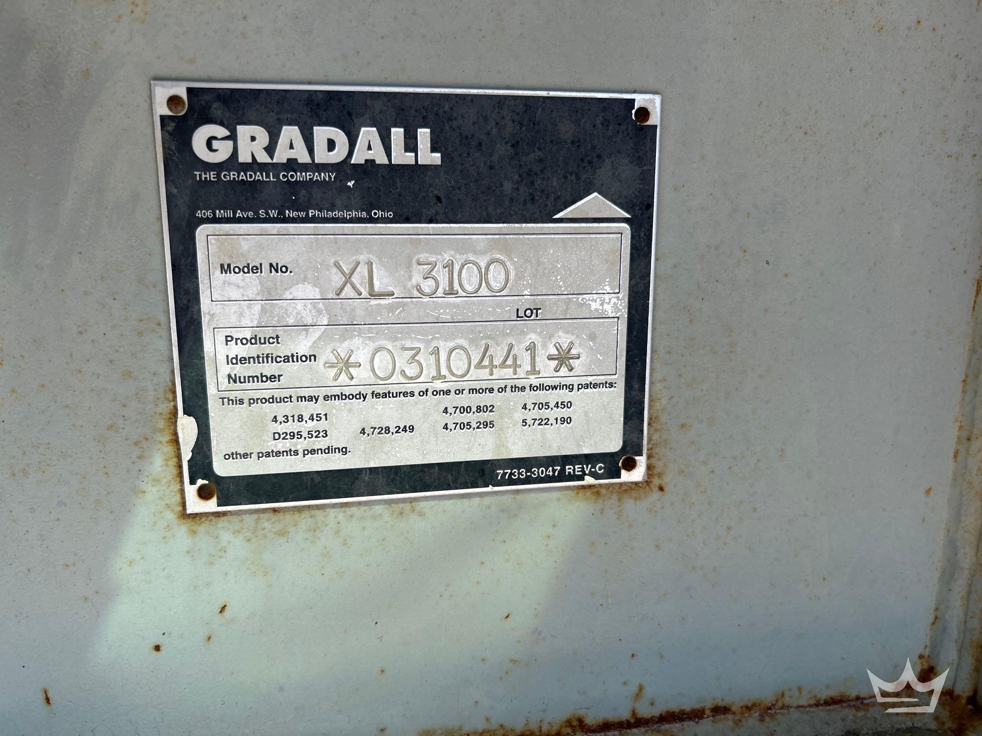2011 Gradall XL 3100