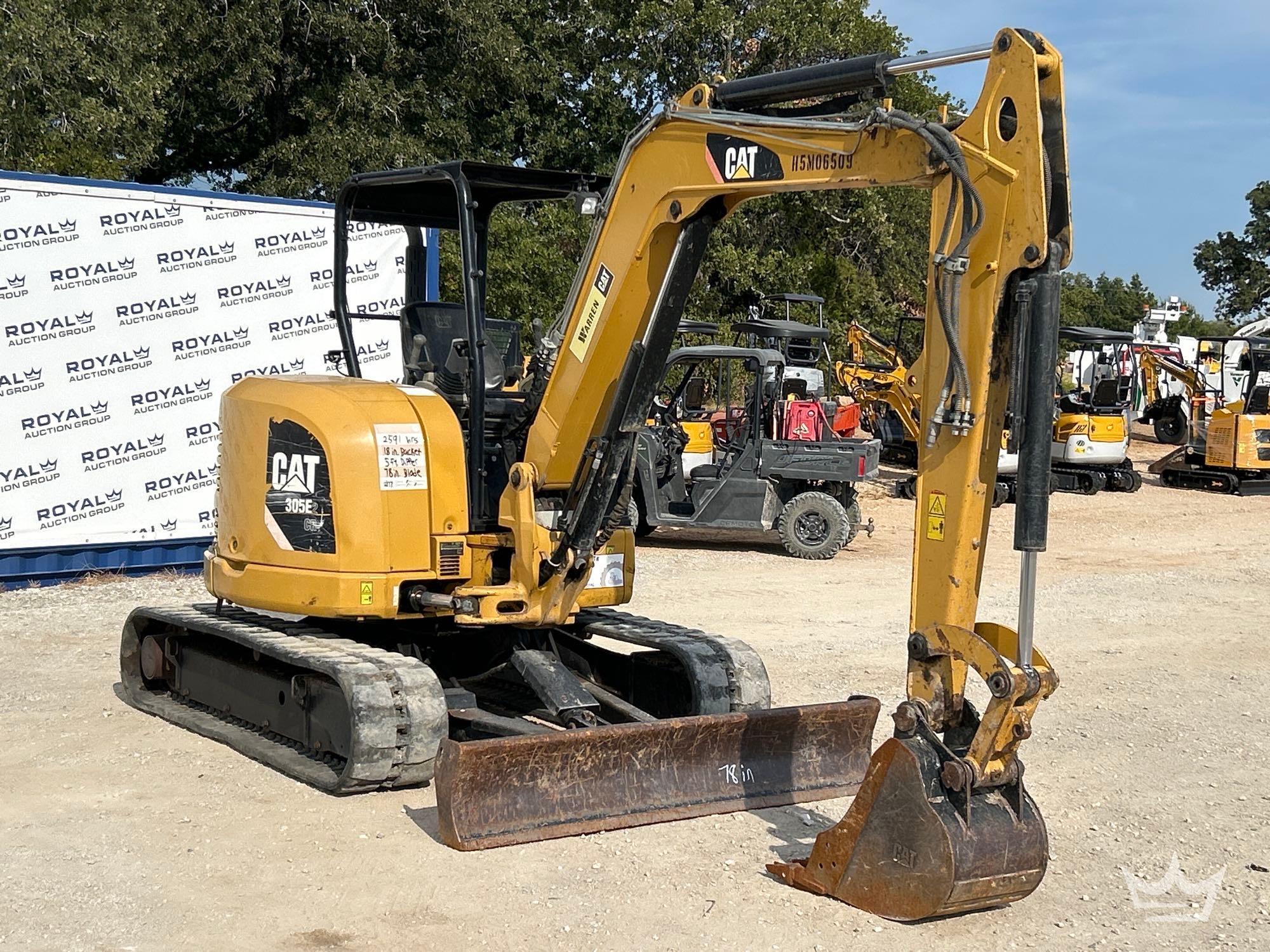2018 Caterpillar 305E2CR
