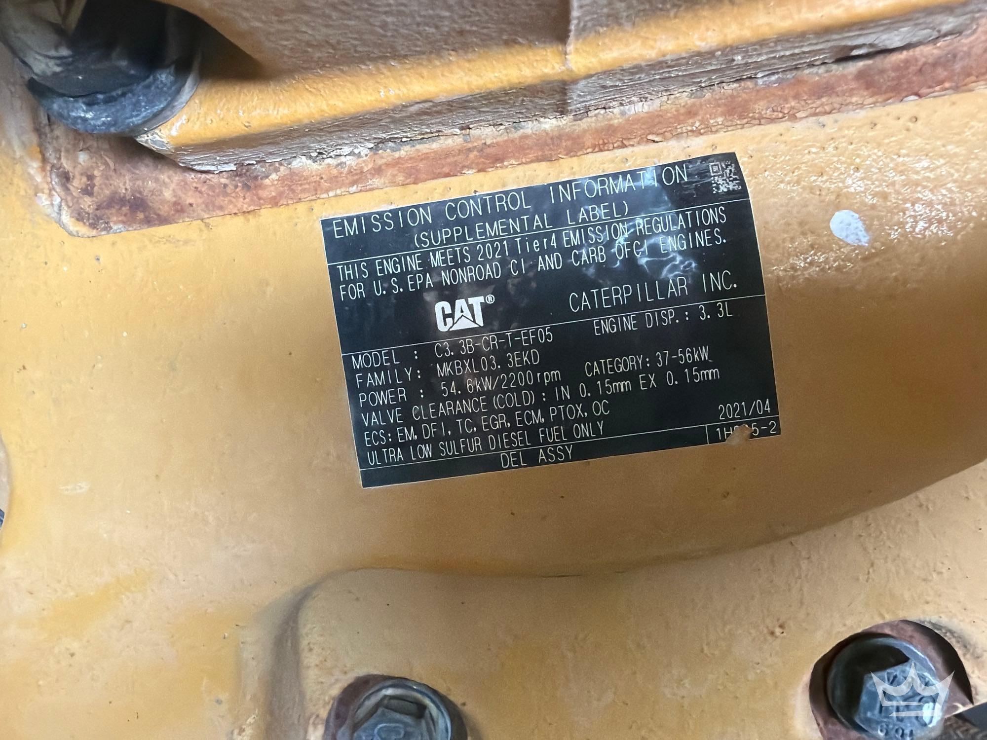 2021 Caterpillar 308C CR