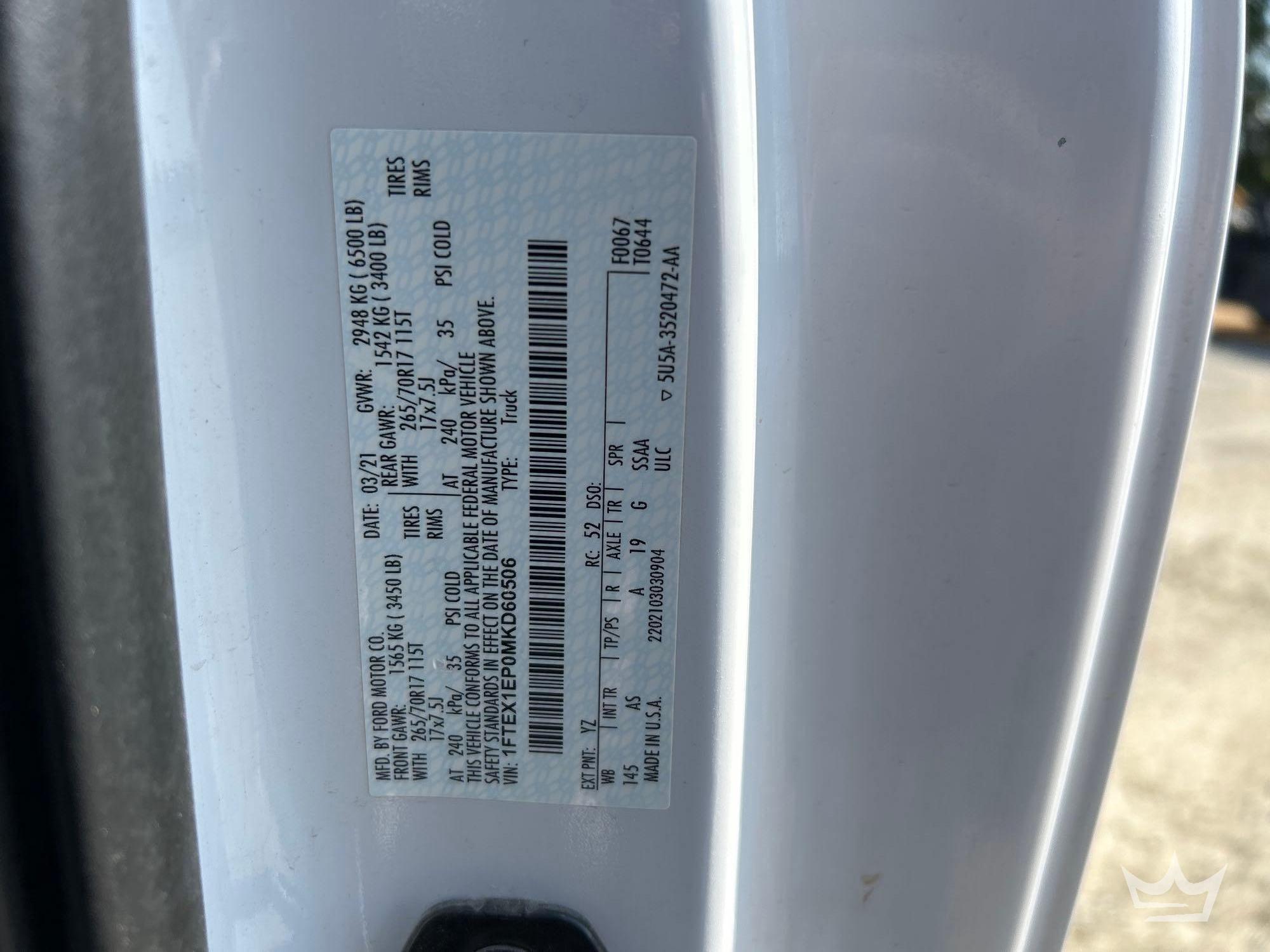2021 Ford F-150