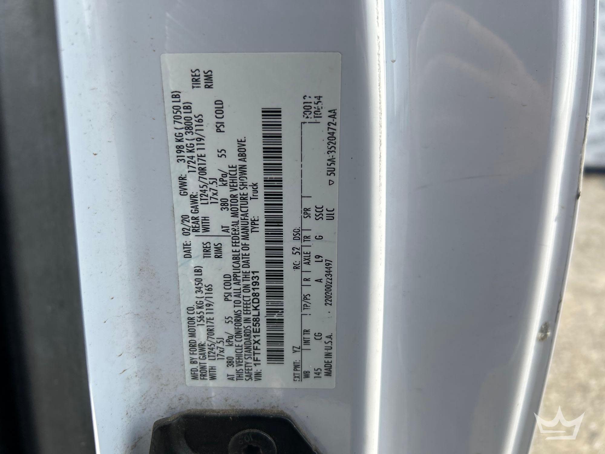 2020 Ford F-150