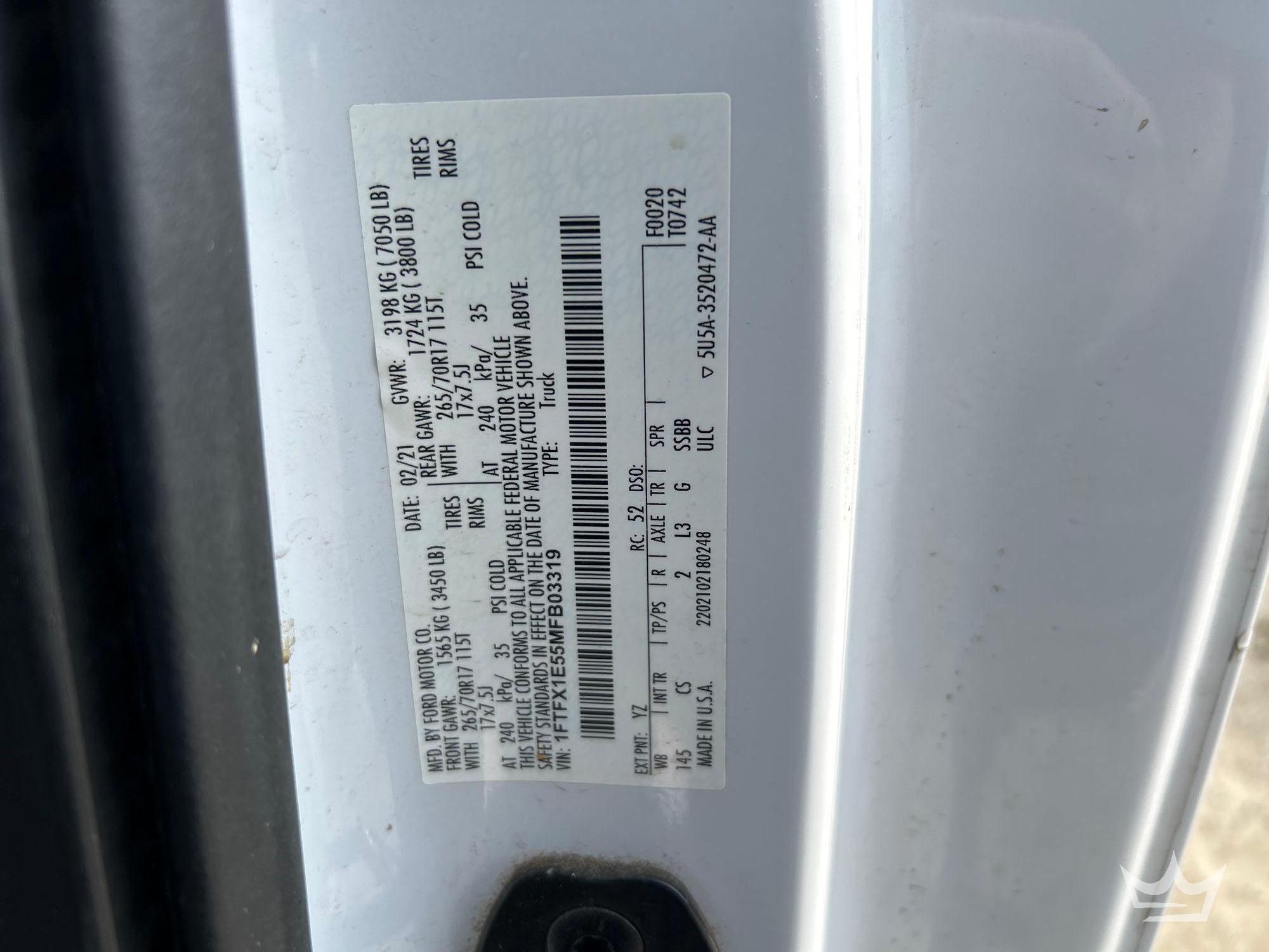 2021 Ford F-150