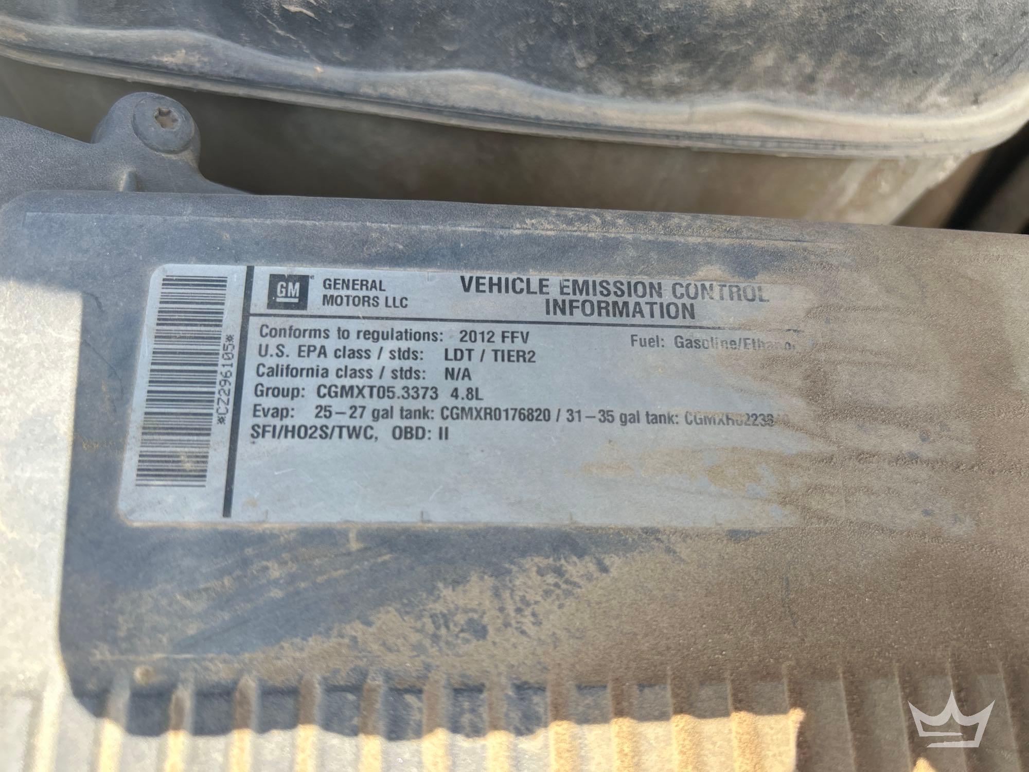 2012 Chevrolet Silverado 1500