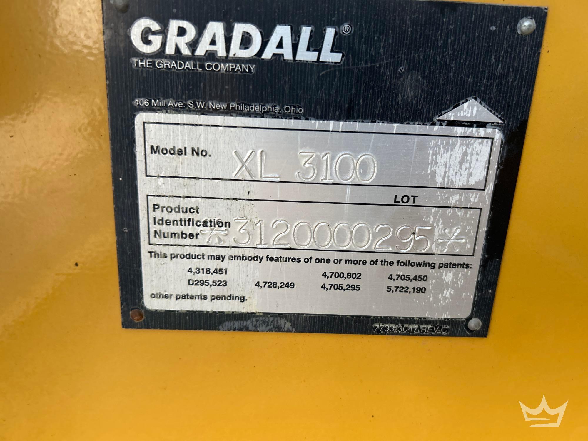 2014 Gradall XL 3100