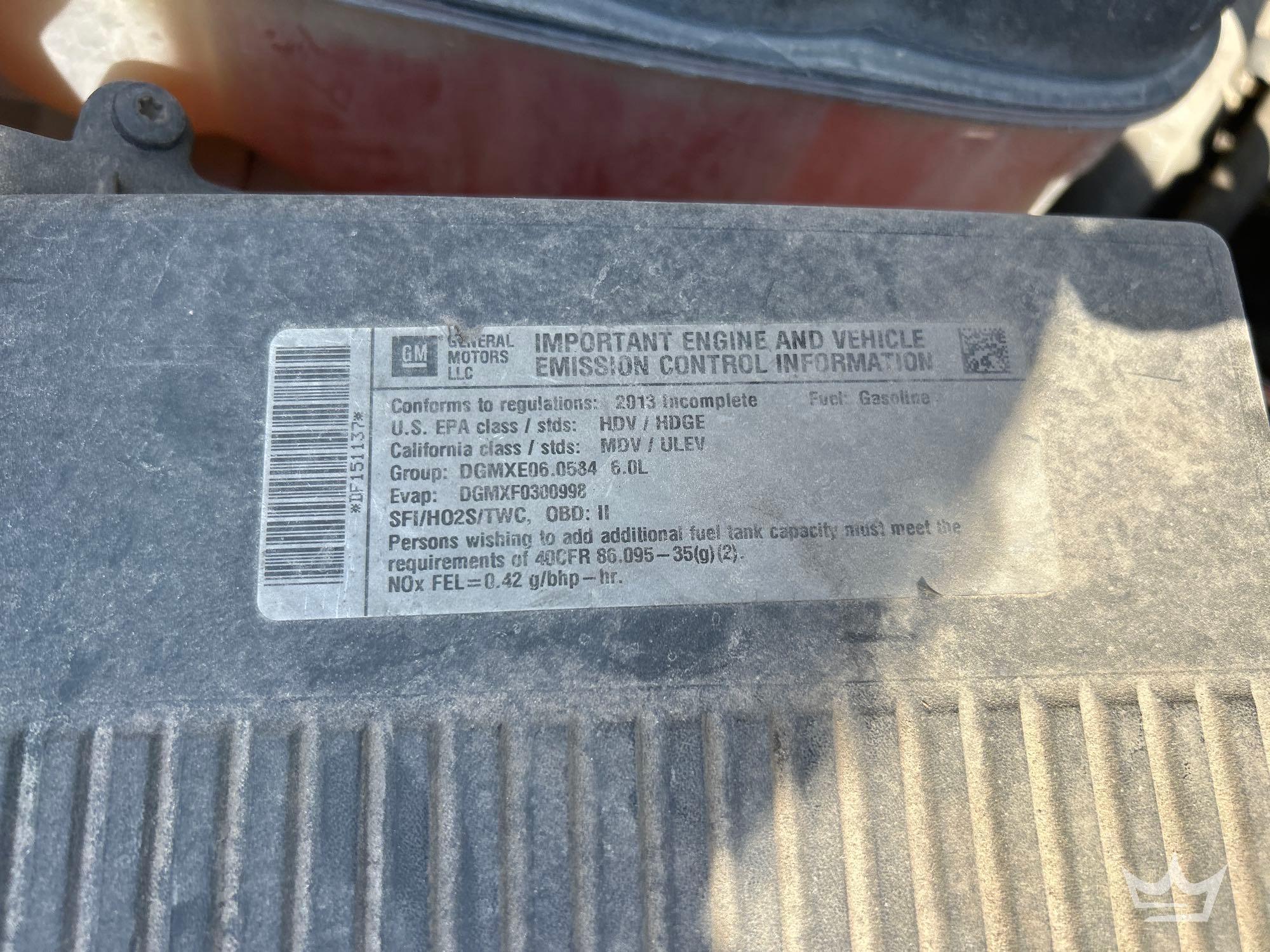 2013 Chevrolet 3500