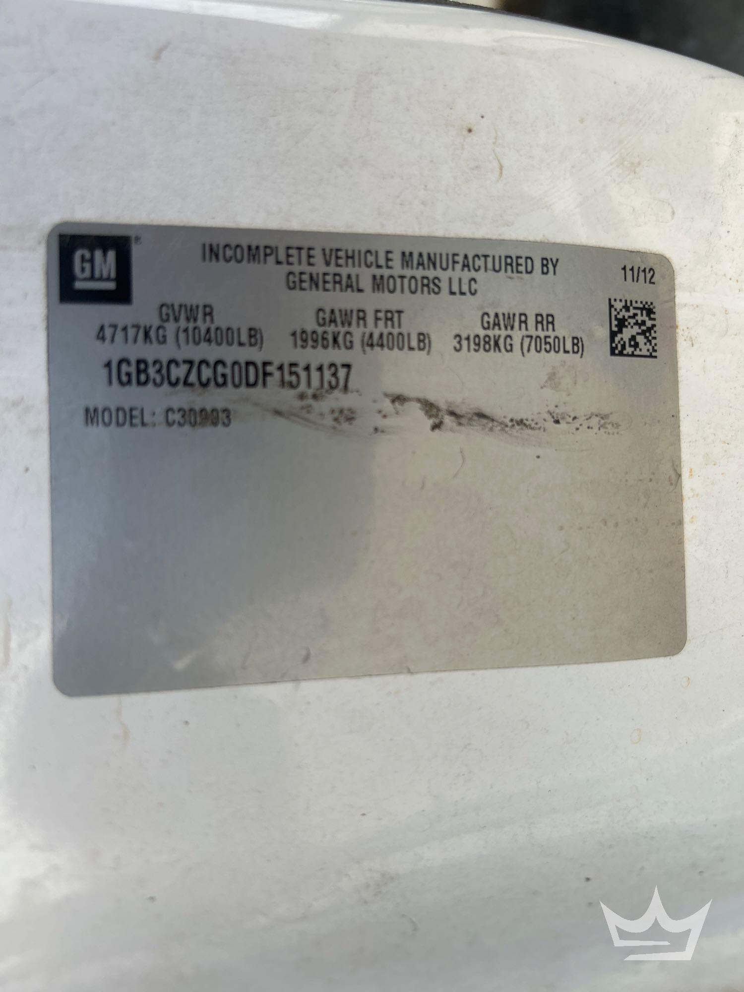 2013 Chevrolet 3500