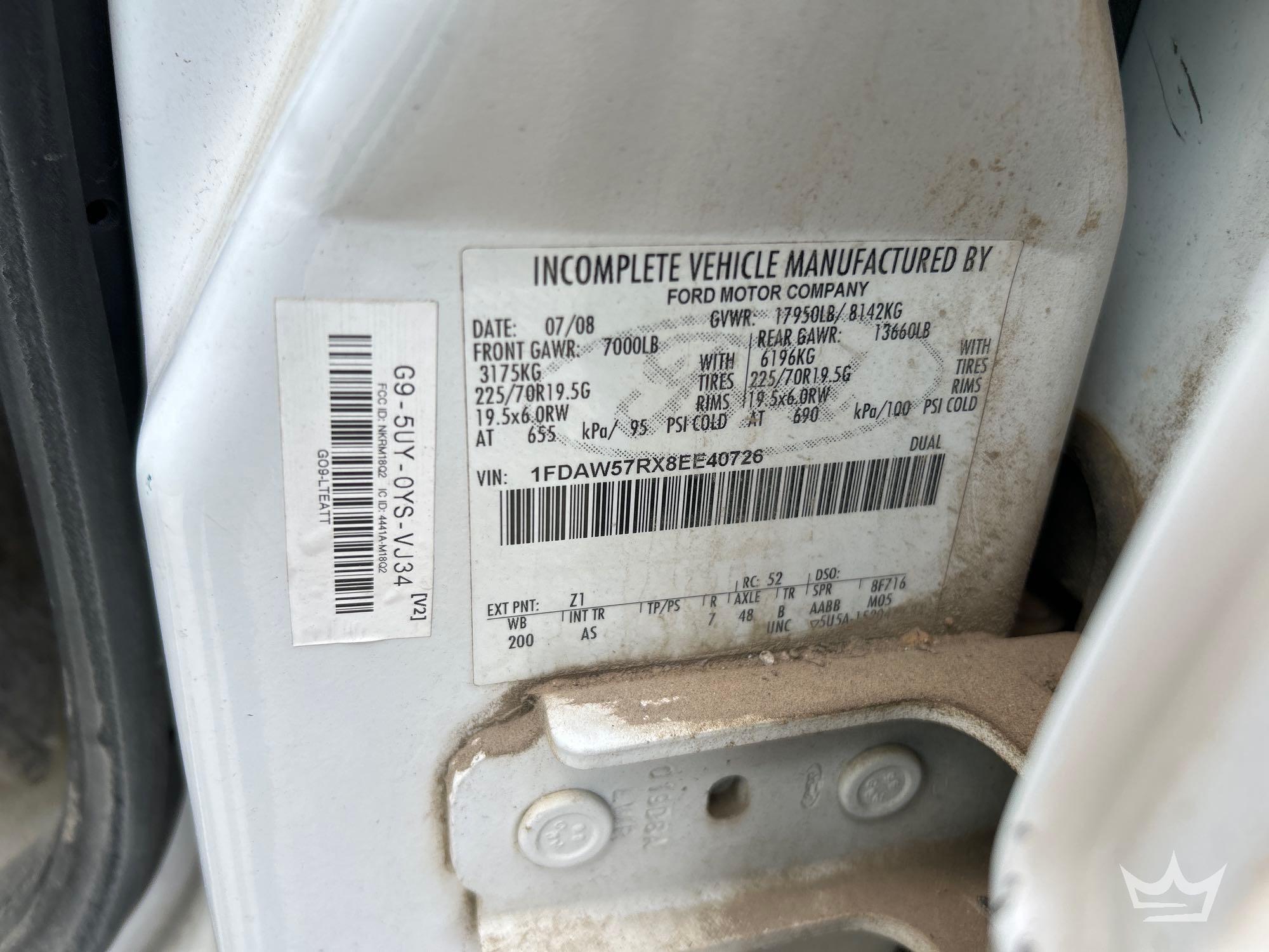 2008 Ford F-550