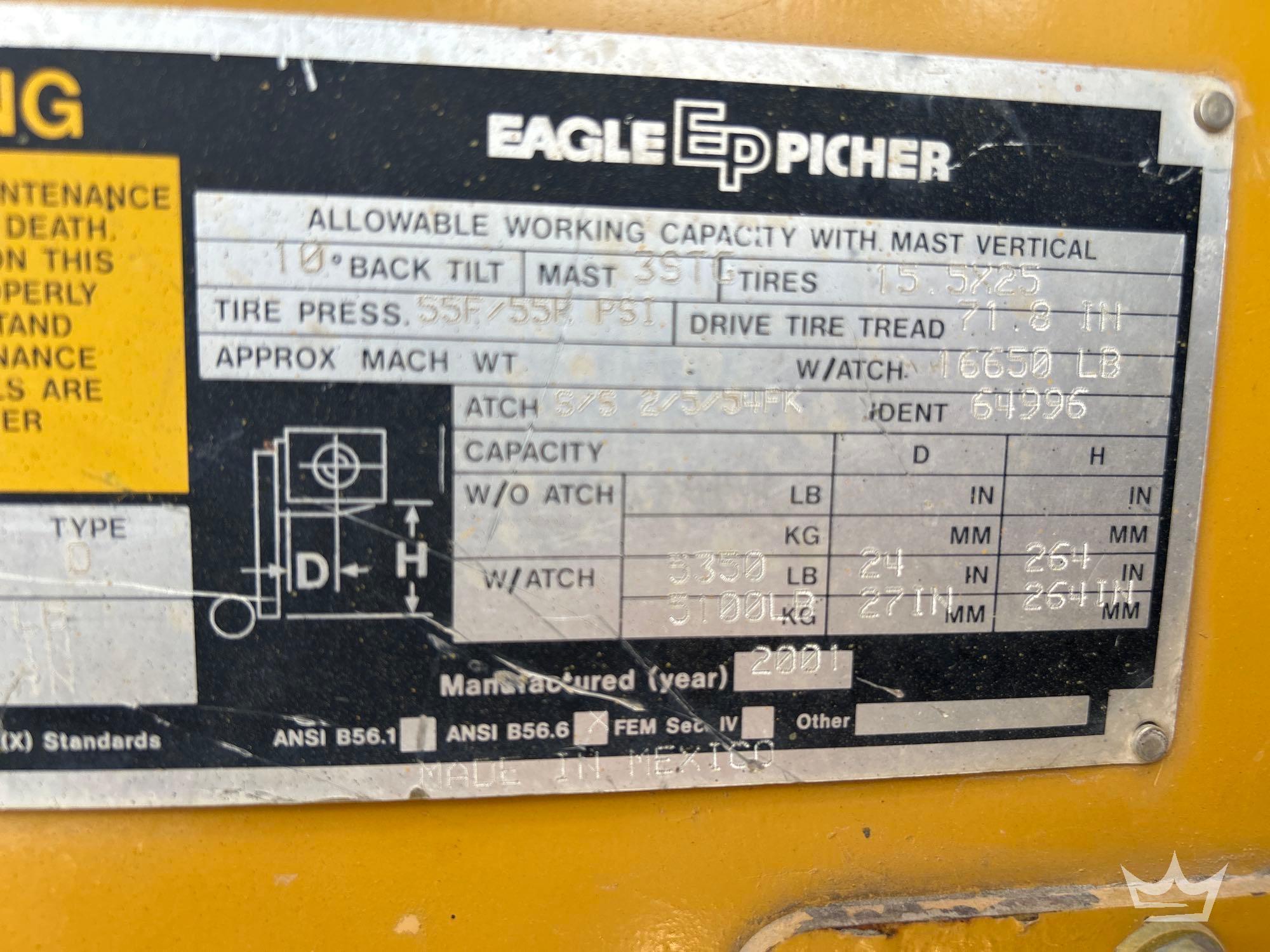 2001 Eagle-Picher RT80