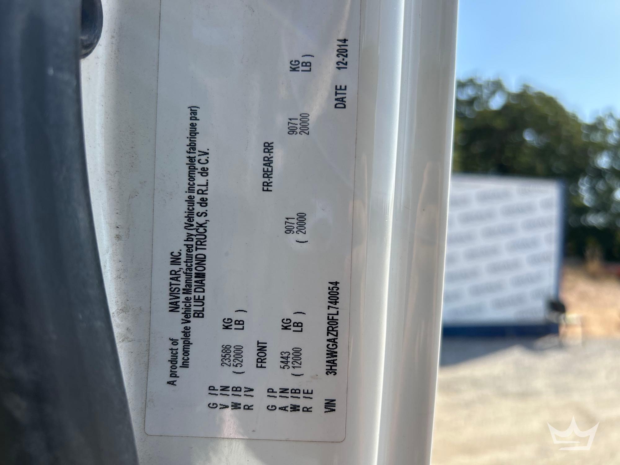 2015 International 7400