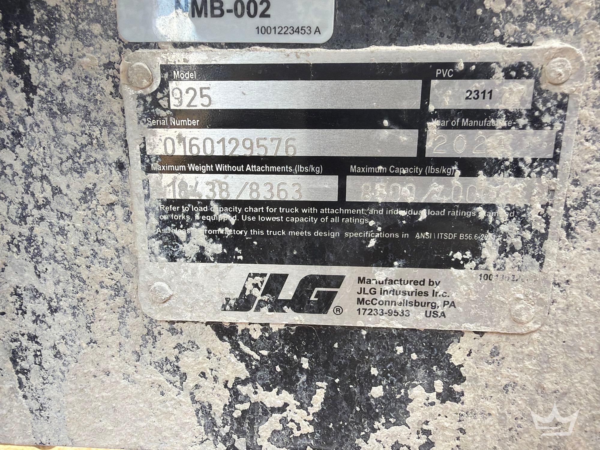 2024 JLG 925