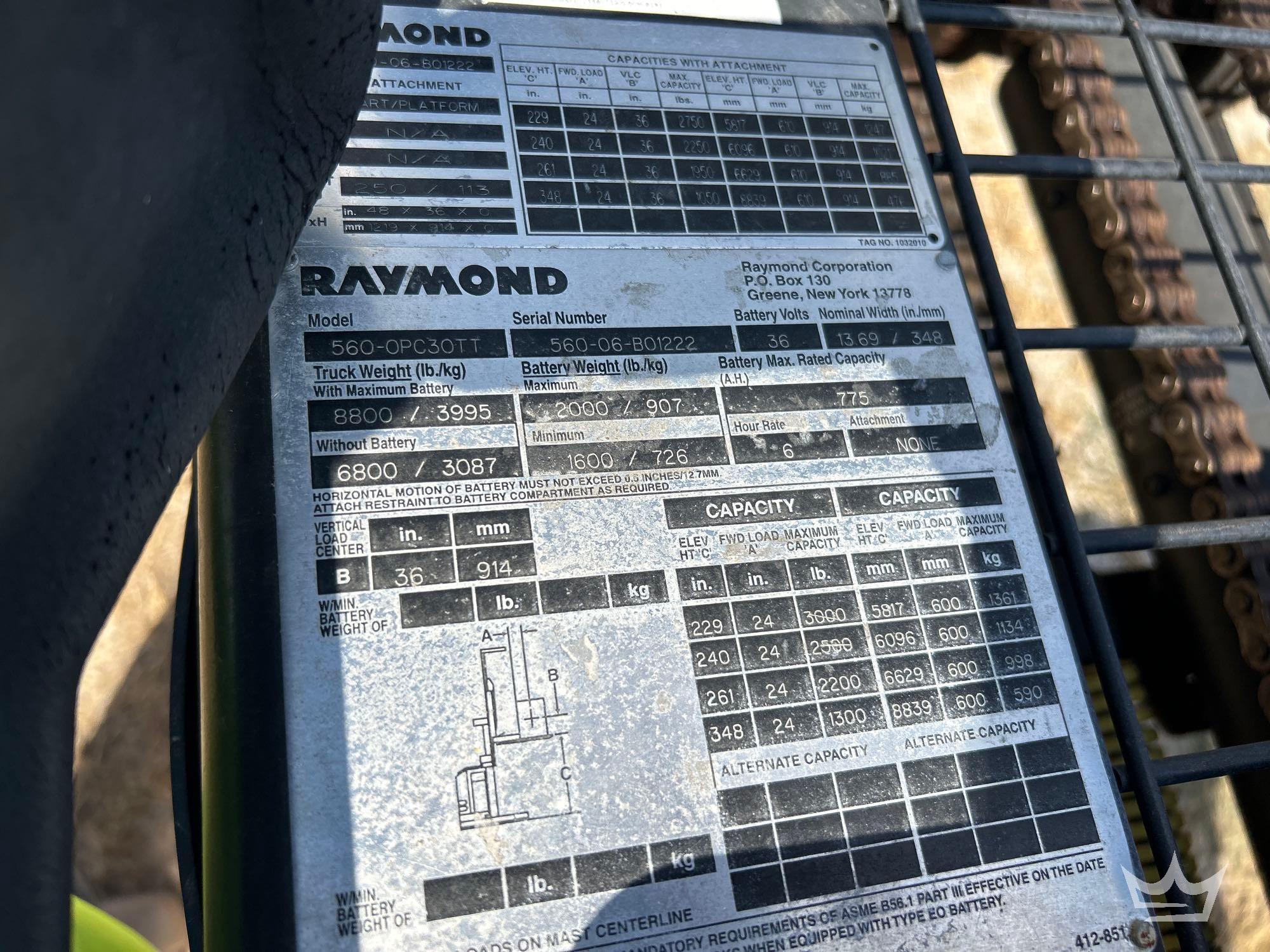 2006 Raymond 560