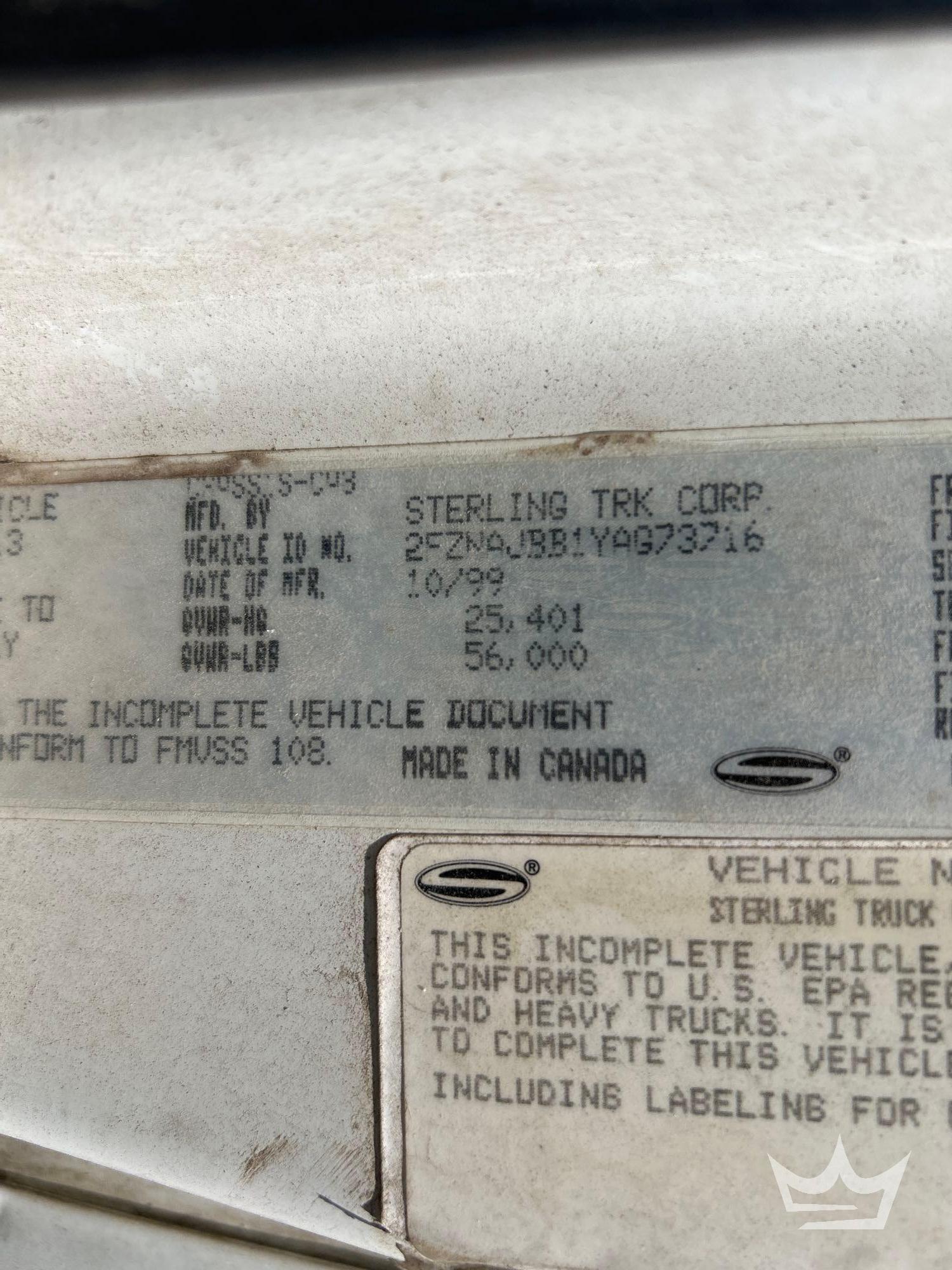 2000 Sterling L7500