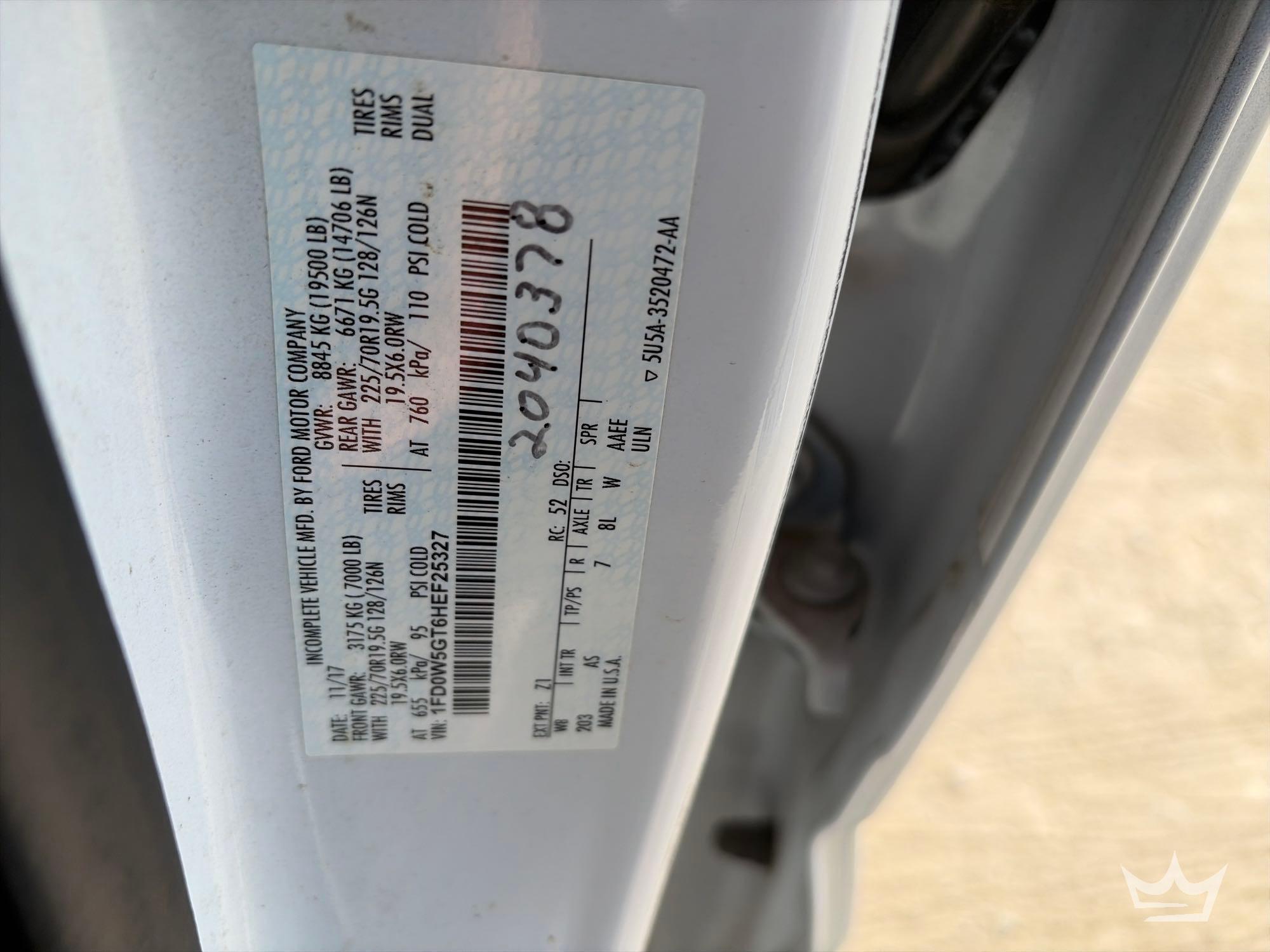 2017 Ford F-550