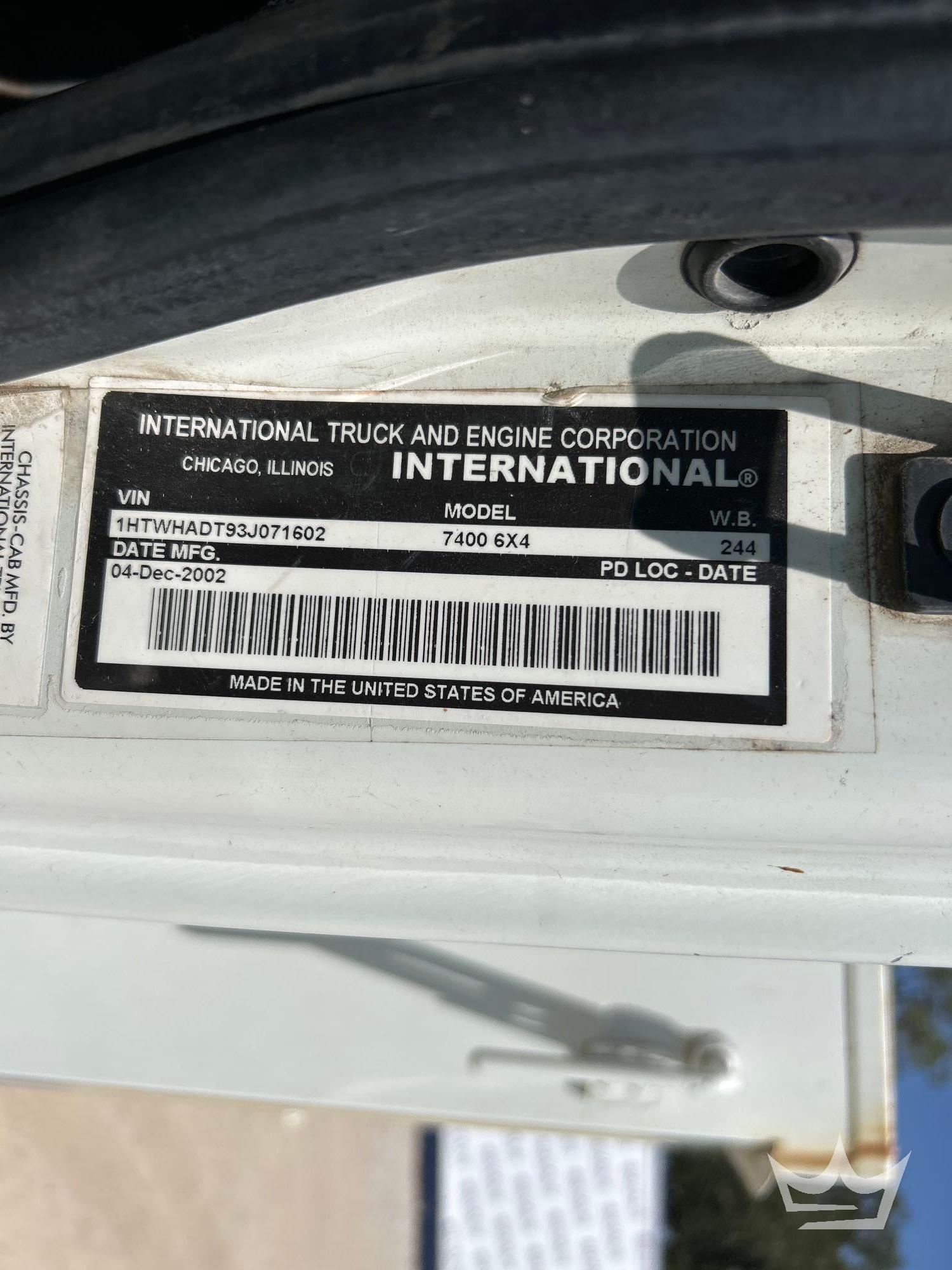 2003 International 7400
