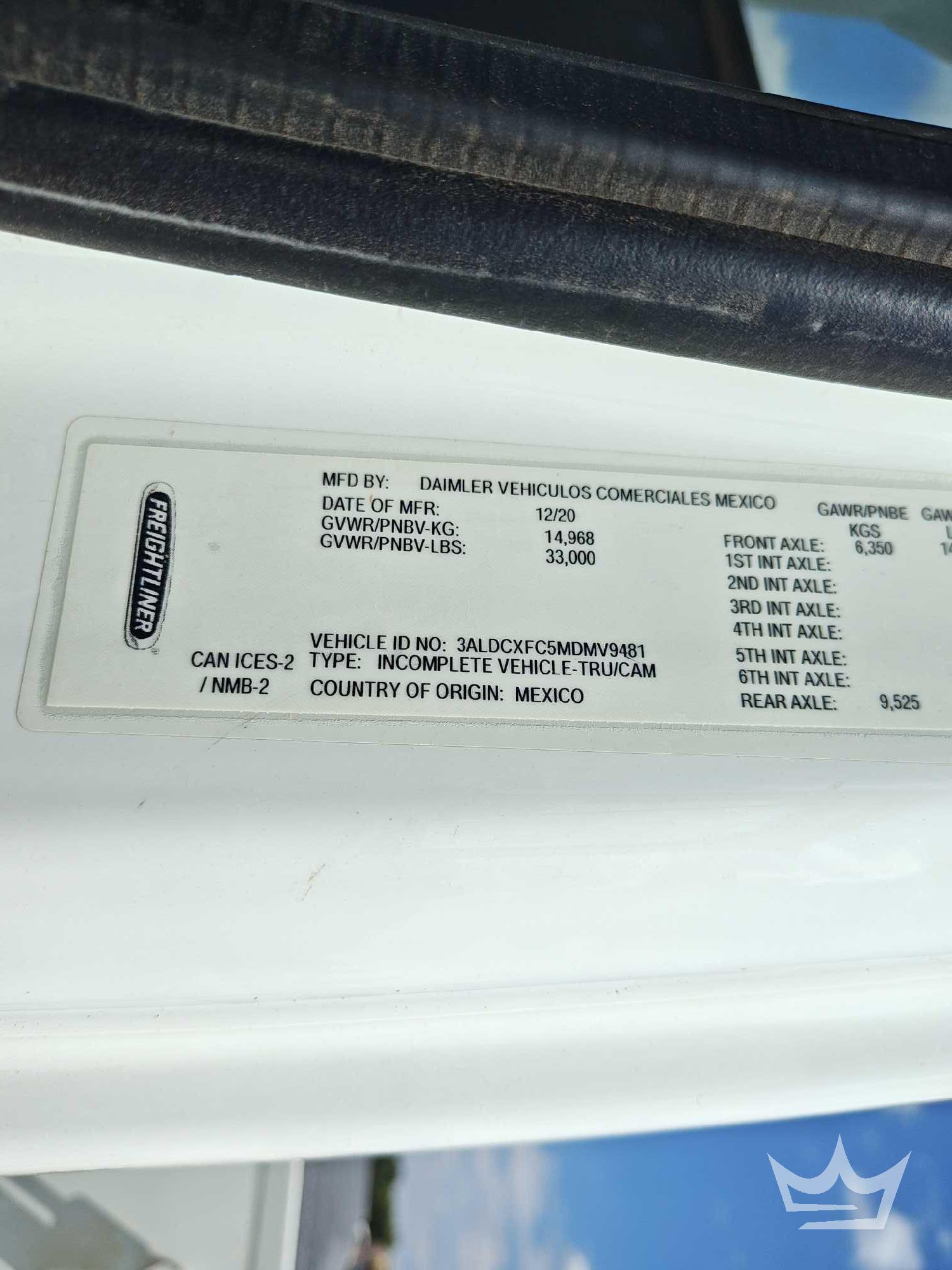 2021 Freightliner M2 106