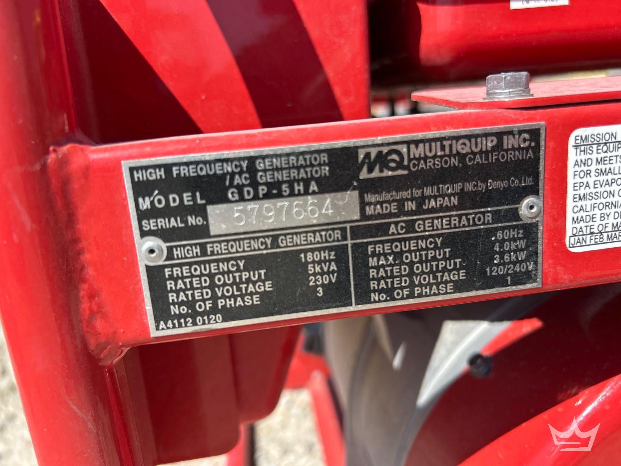 Multiquip GDP-5HA