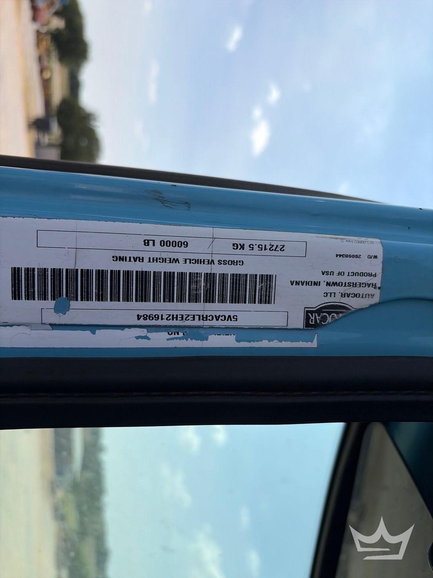 2014 Autocar XPEDITOR