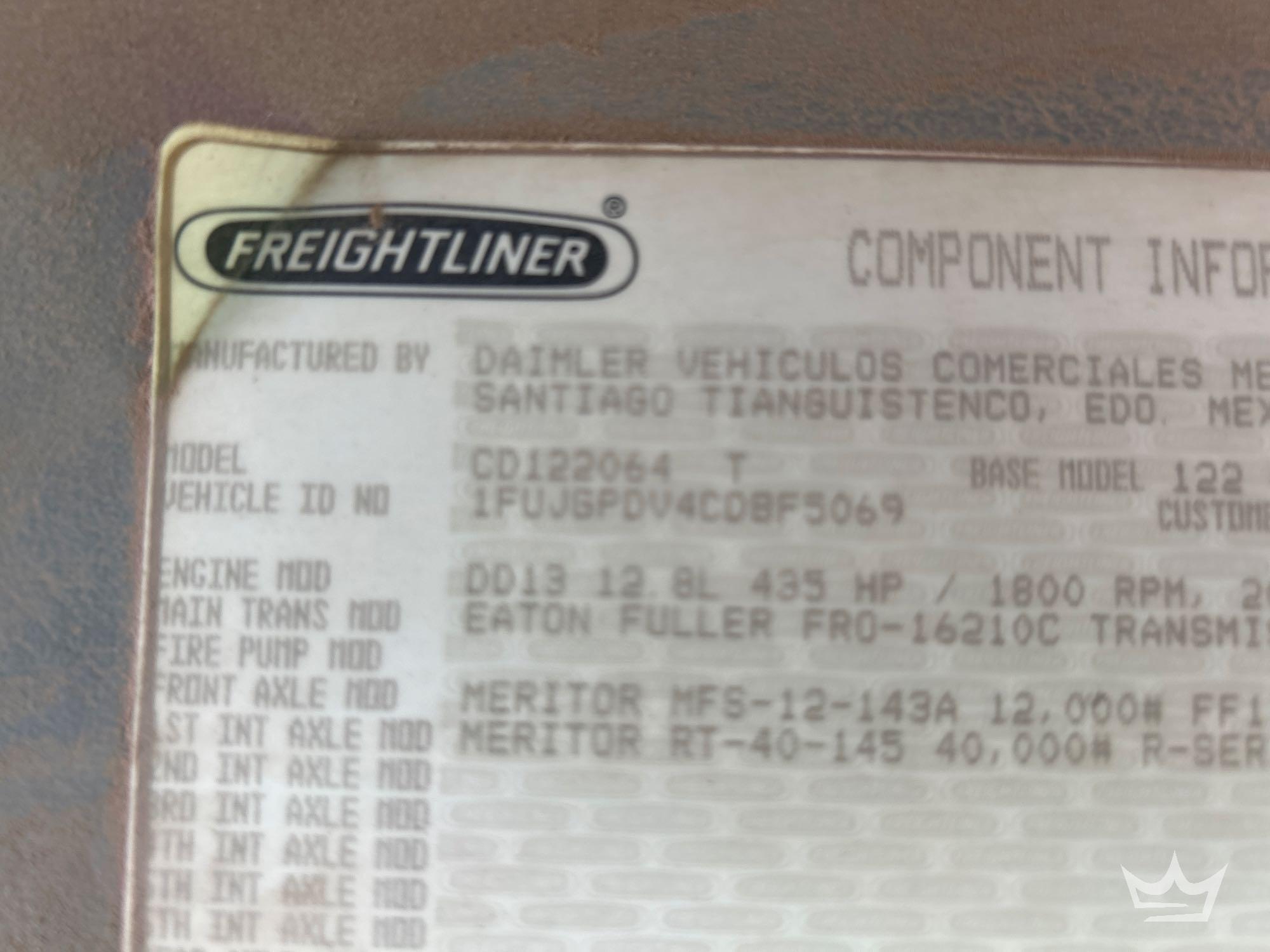 2012 Freightliner Coronado