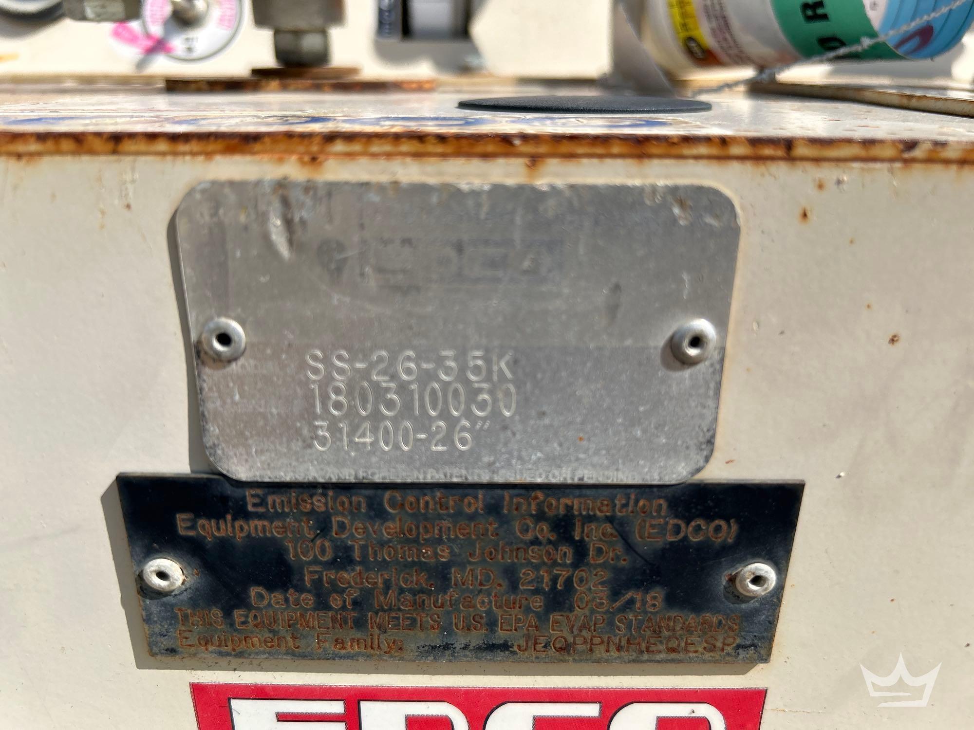 2018 Edco 2635AK