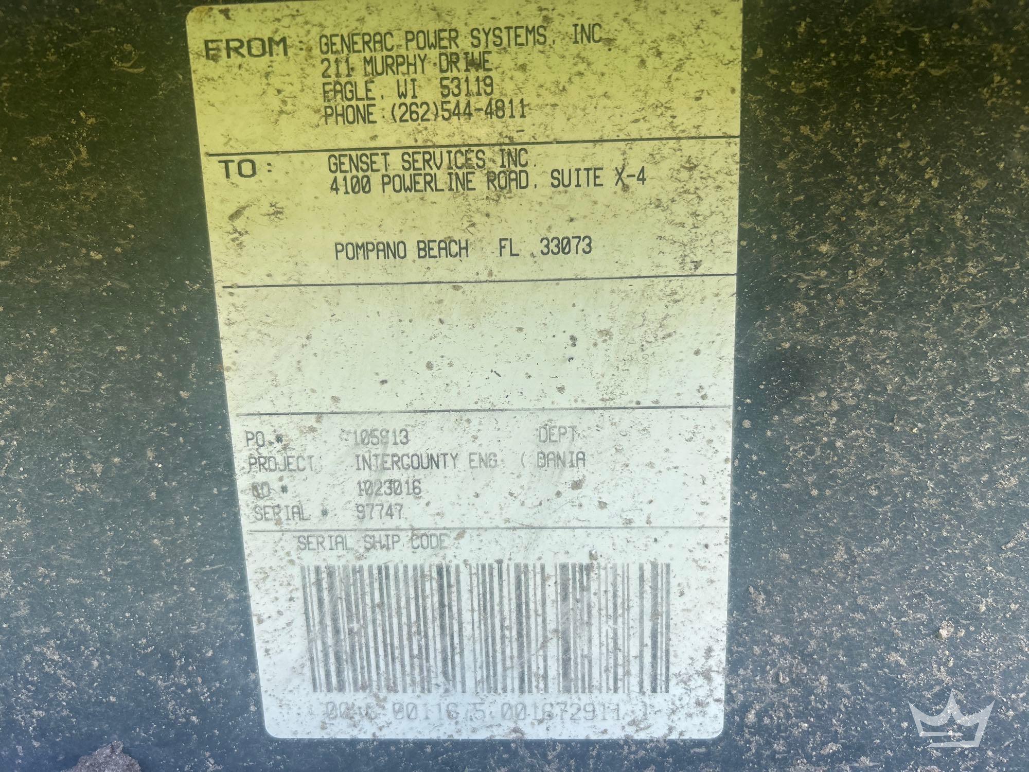 2008 Generac SD135