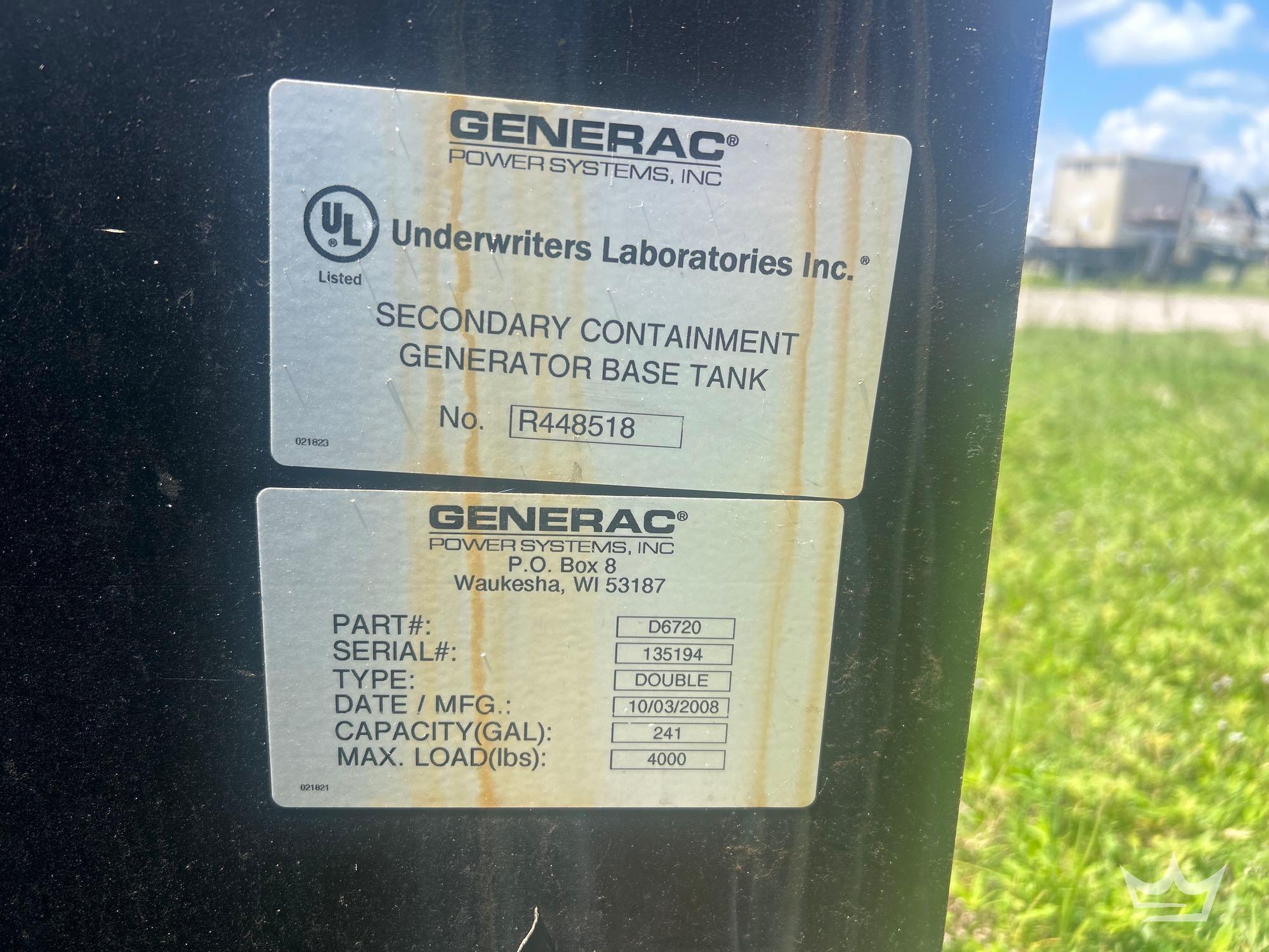 2008 Generac SD135