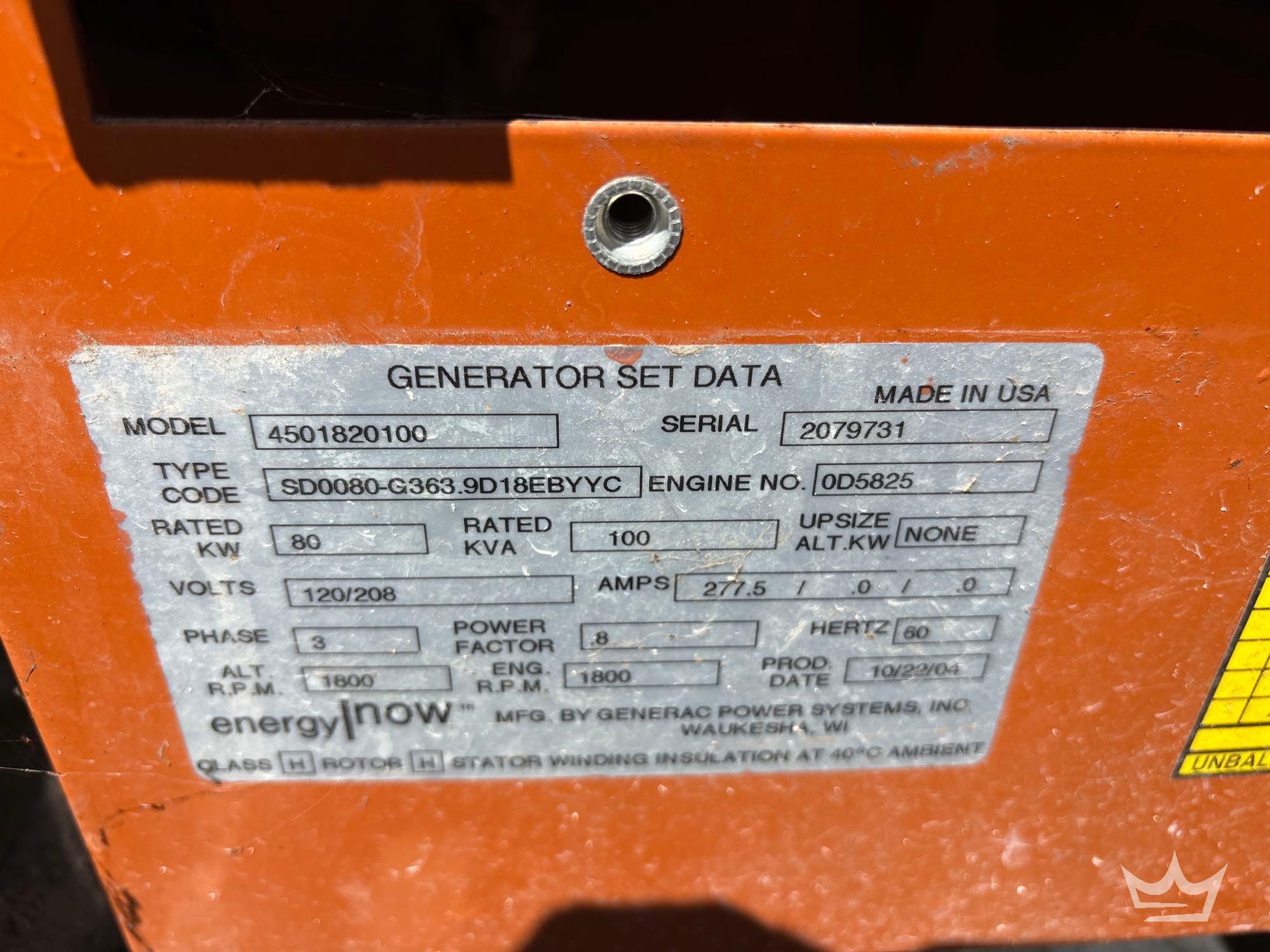 2004 Generac SD008