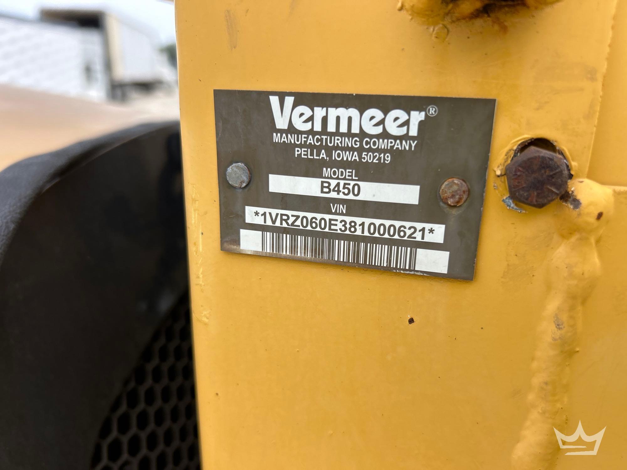 2008 Vermeer RTX450