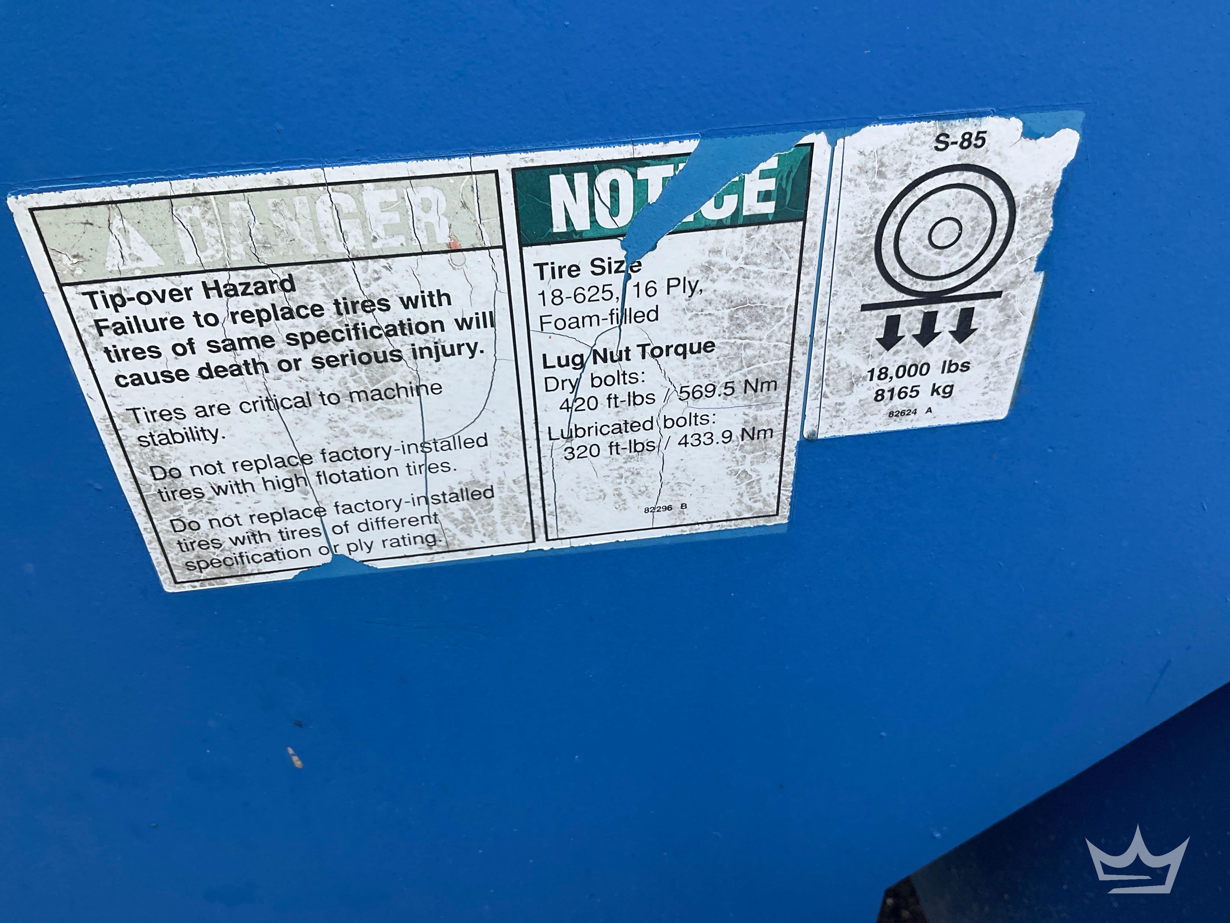 2005 Genie S-85