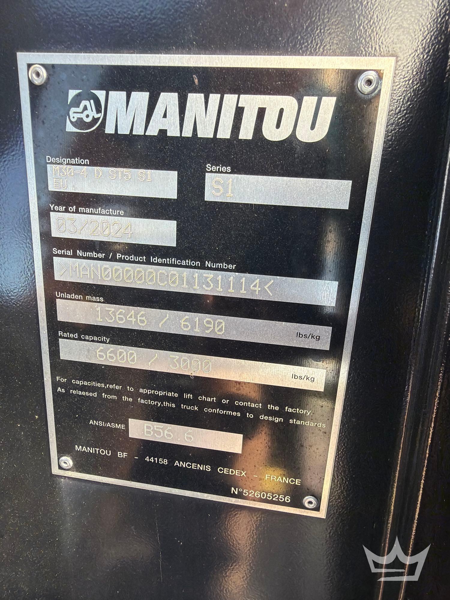 2024 Manitou M304T