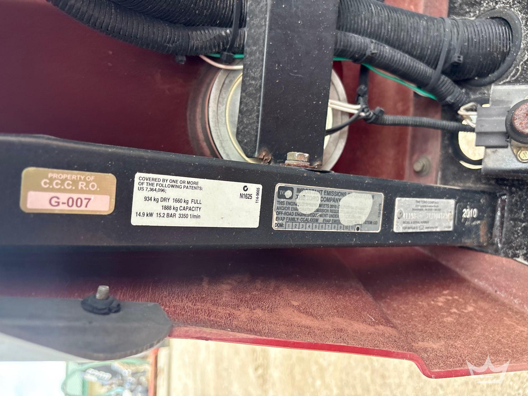 2010 Toro 1750