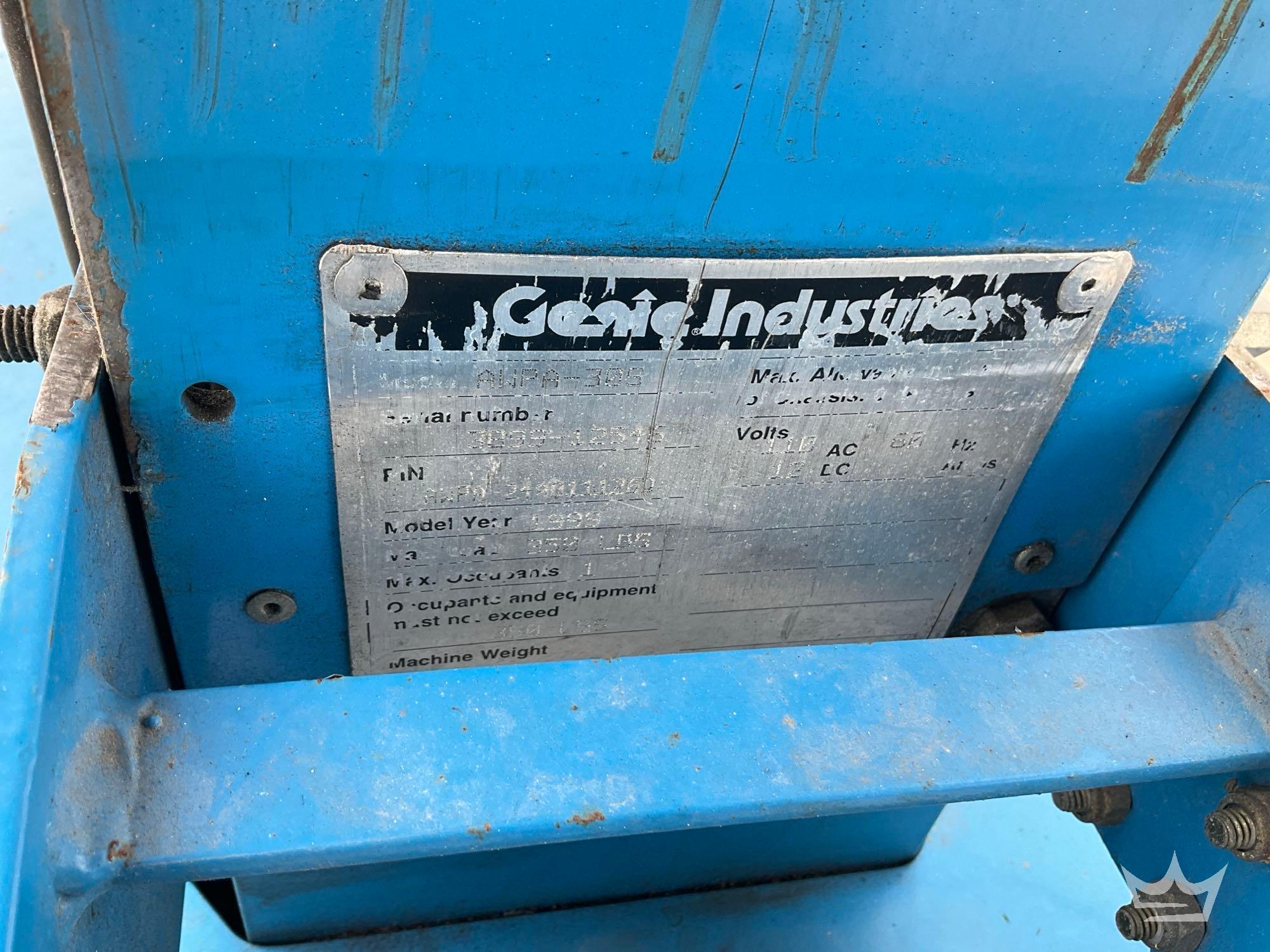 1999 Genie AWP-30S