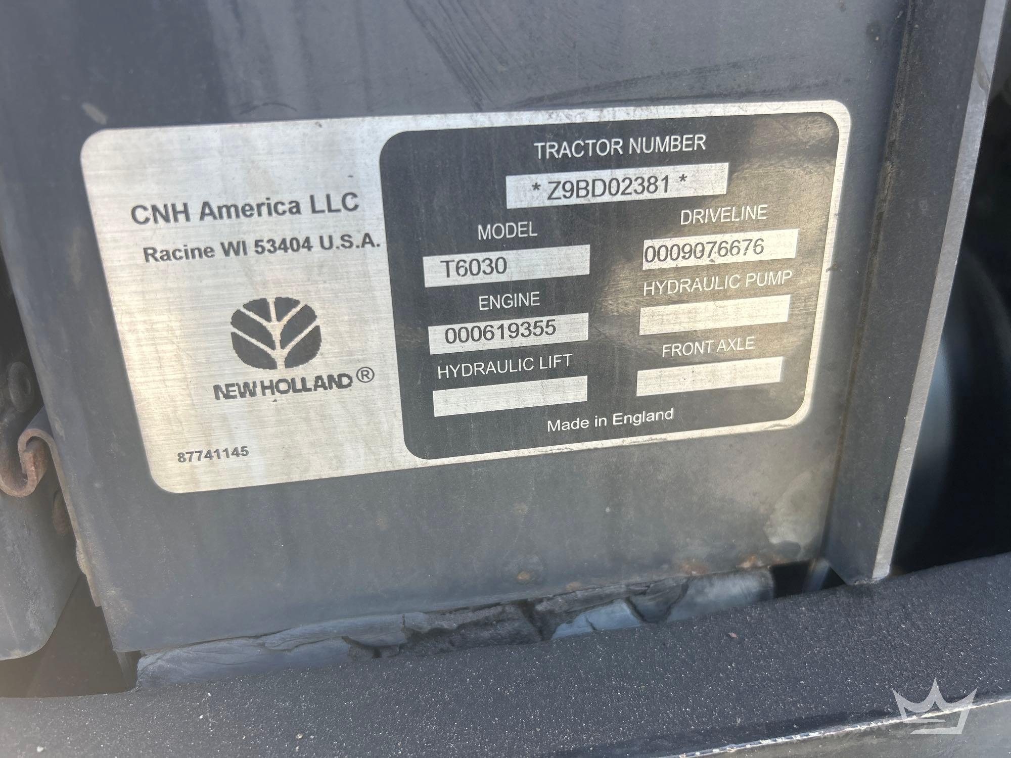 2009 New Holland T6030