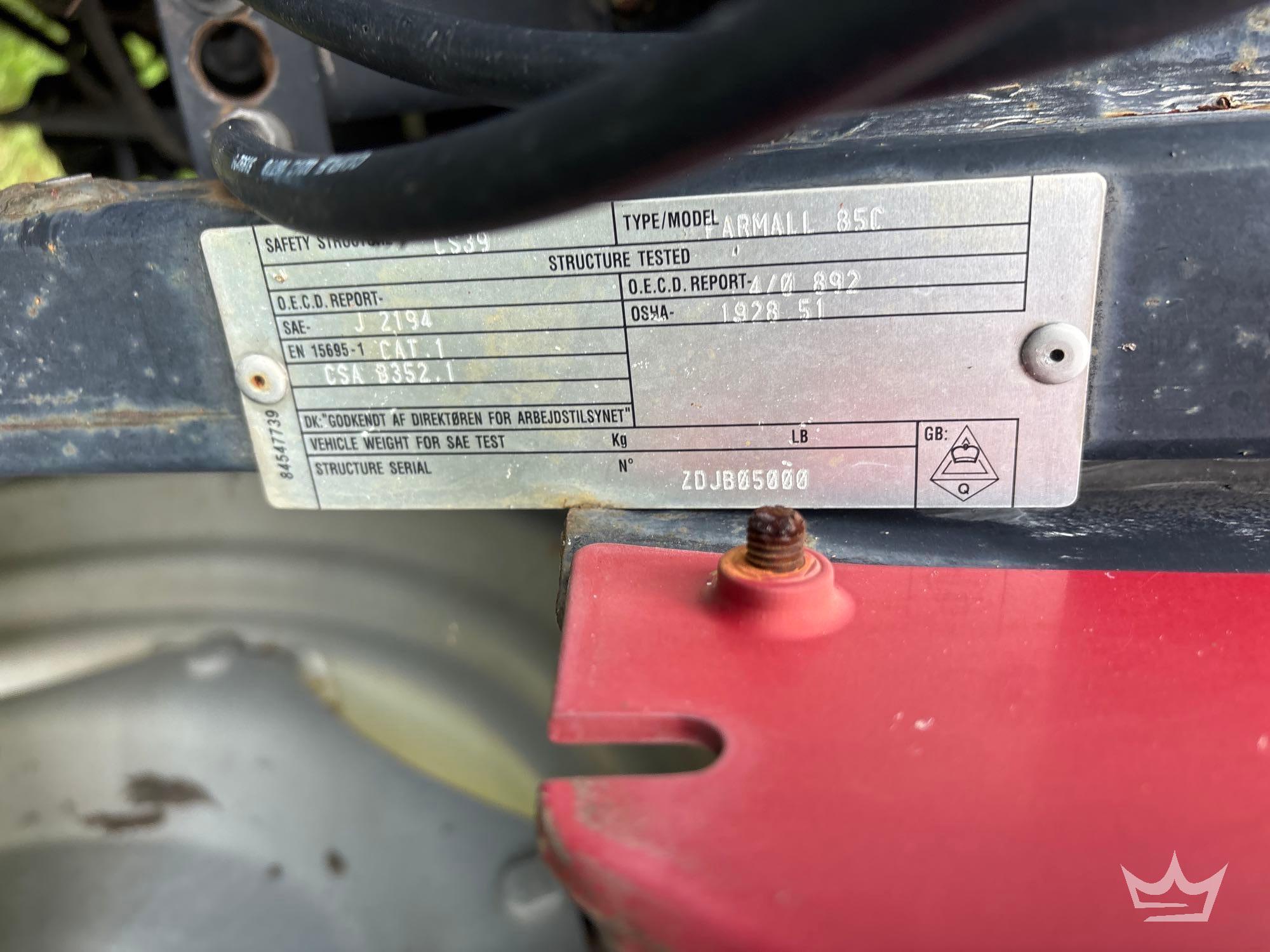 2008 Farmall 85C