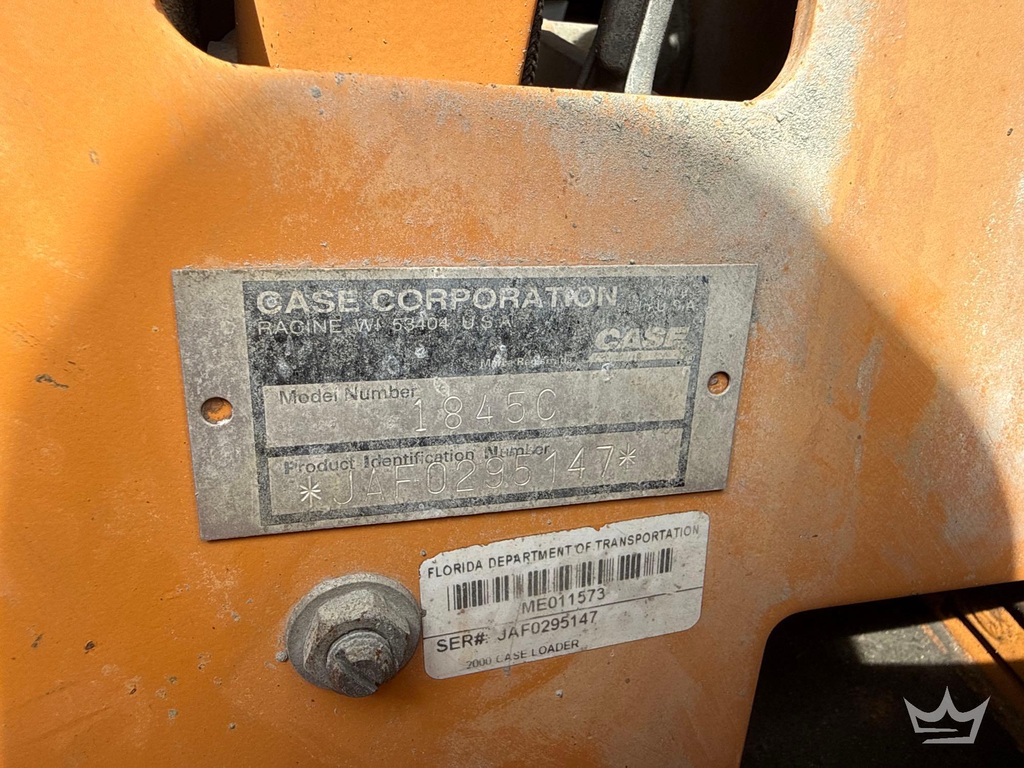 1999 Case 1845C