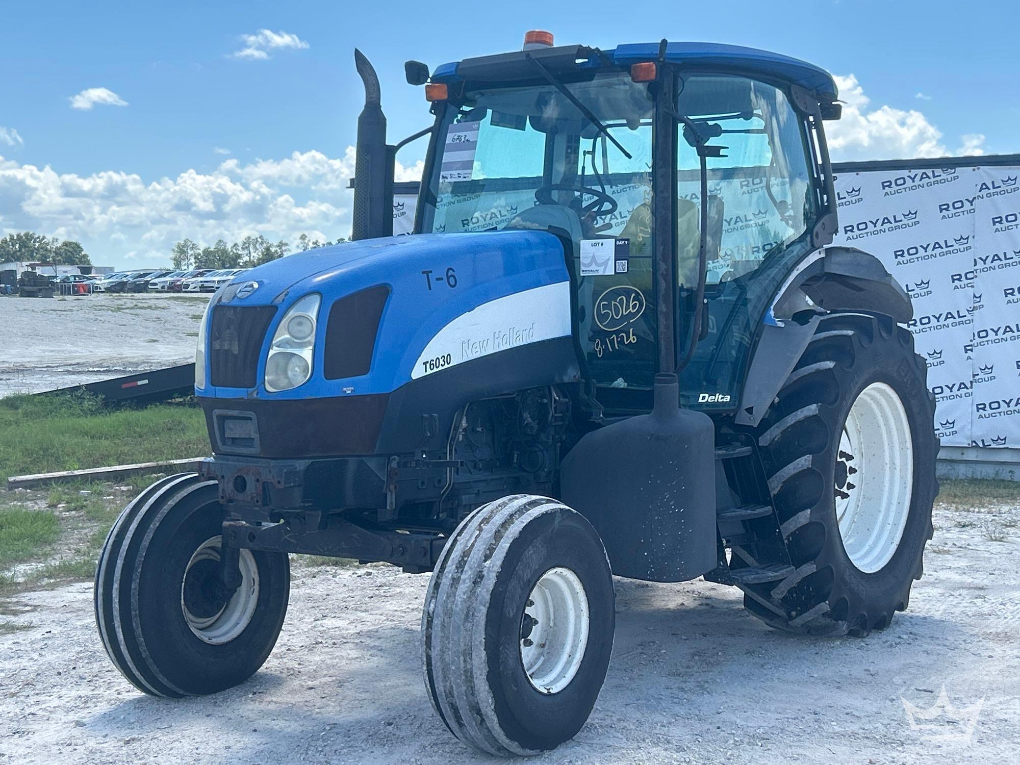 2009 New Holland T6030 115HP Agricultural Tractor