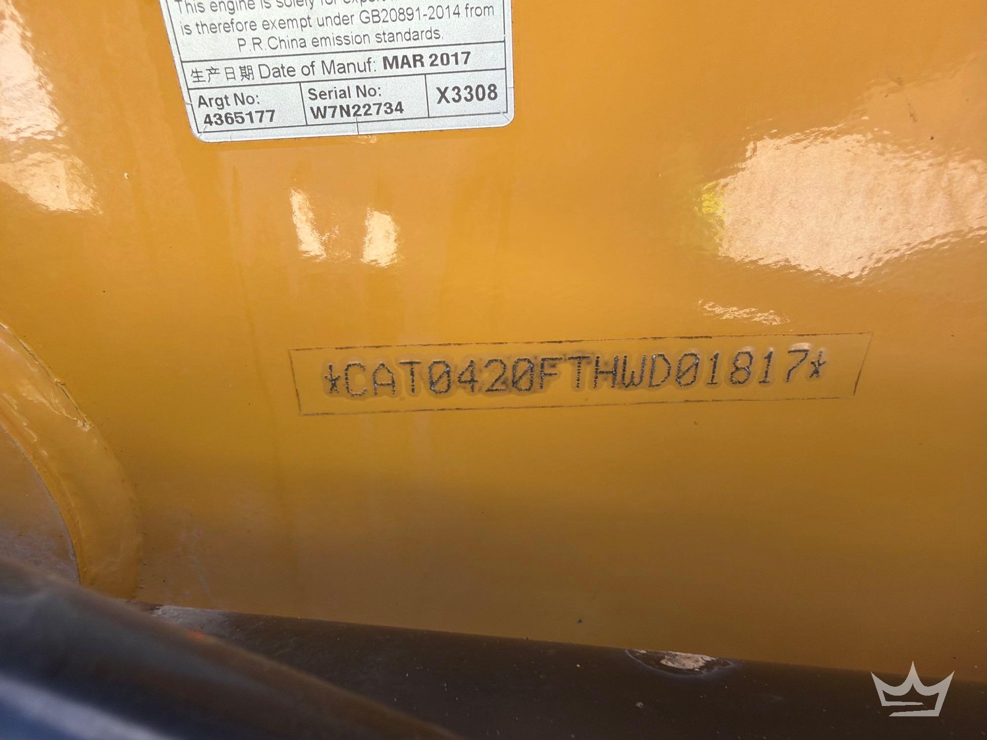 Caterpillar 420F2