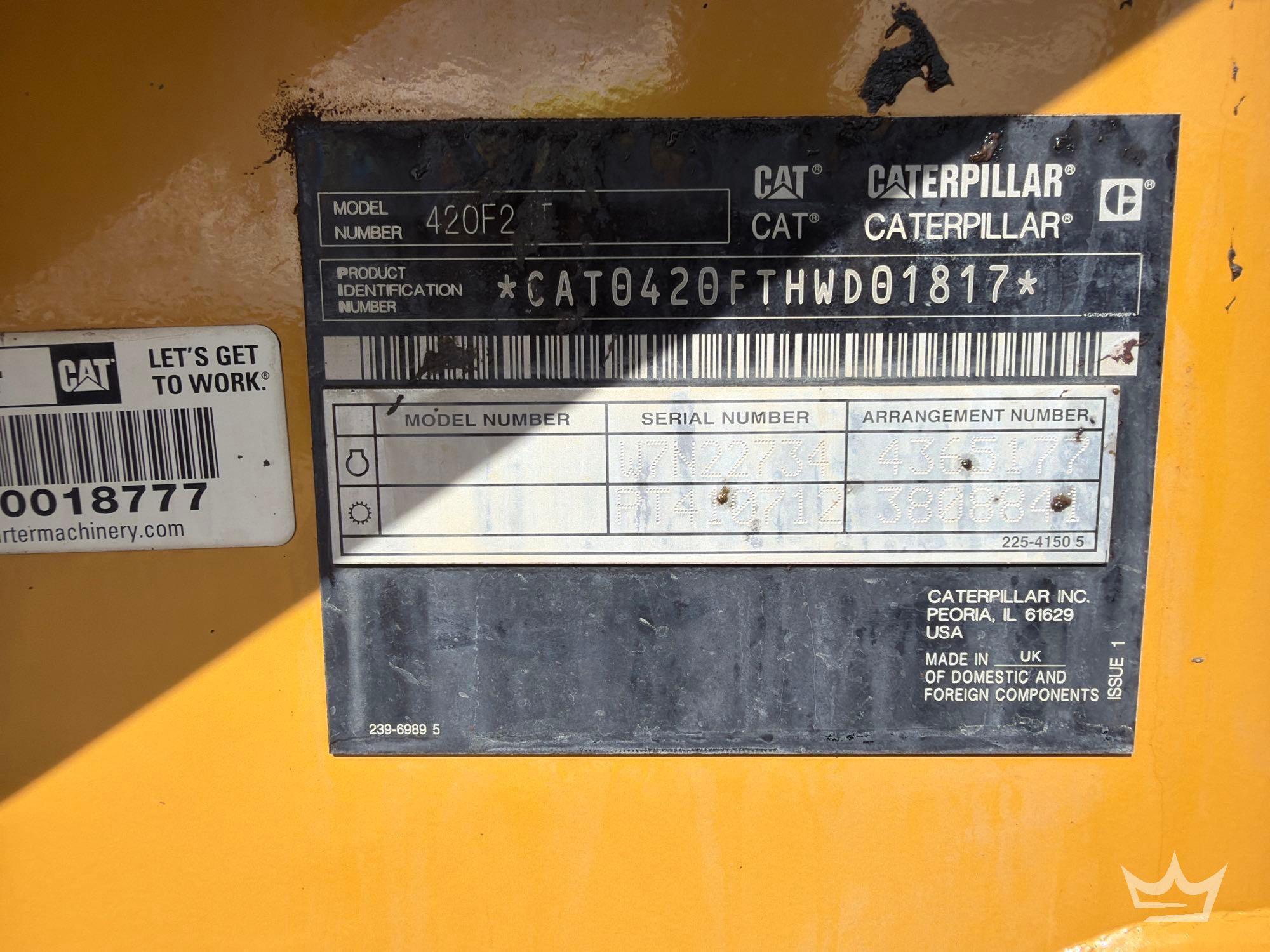Caterpillar 420F2