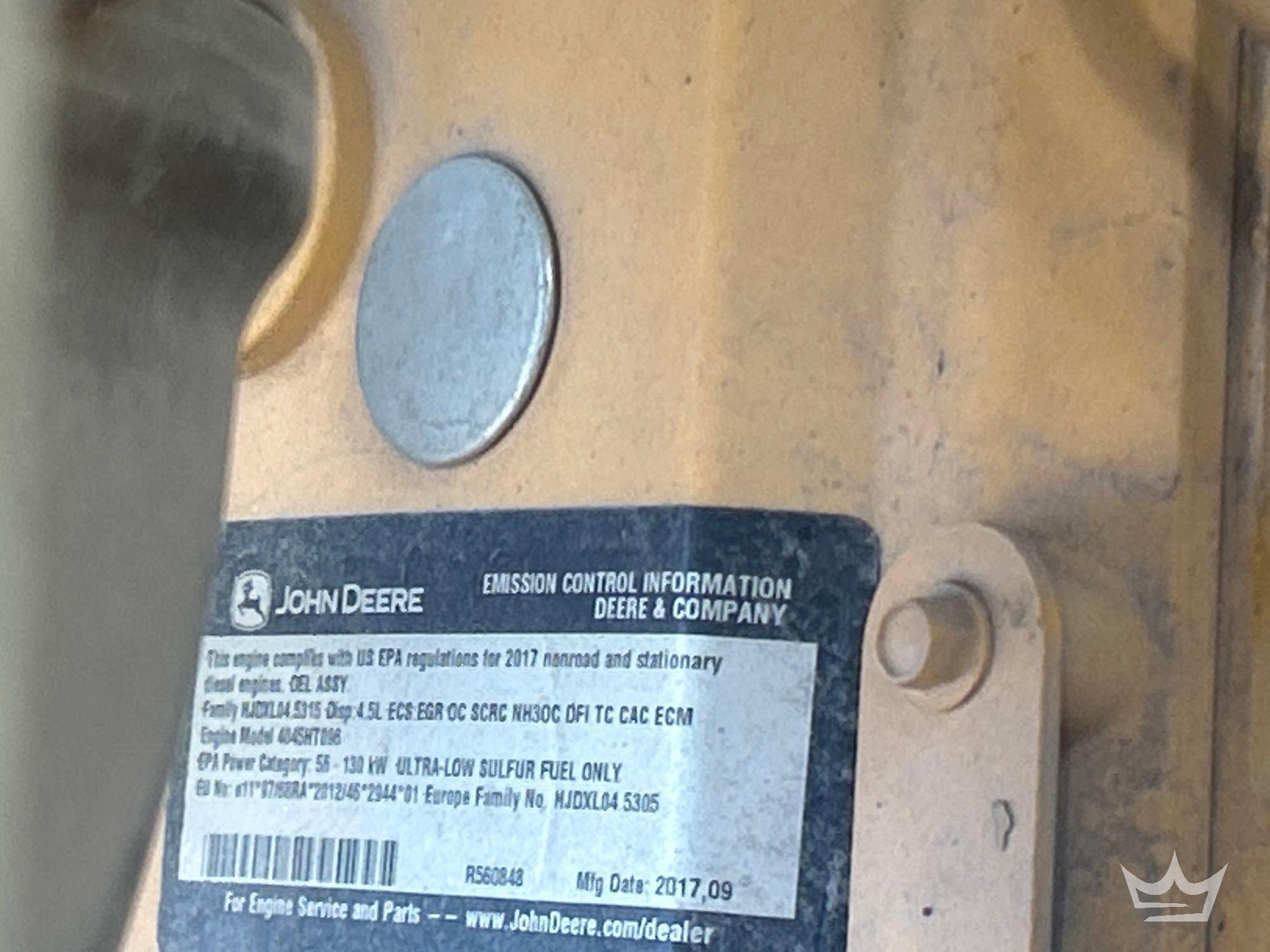 2017 John Deere 310