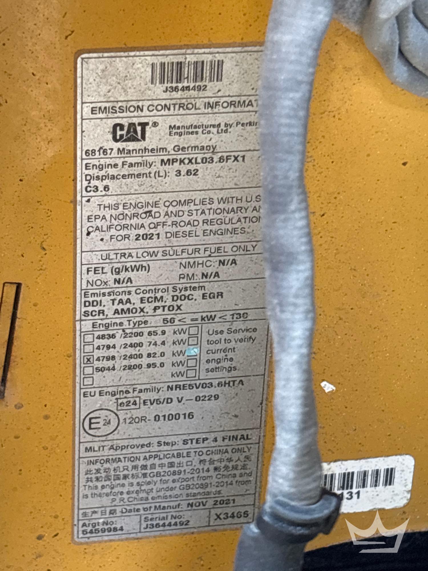 2022 Caterpillar D3