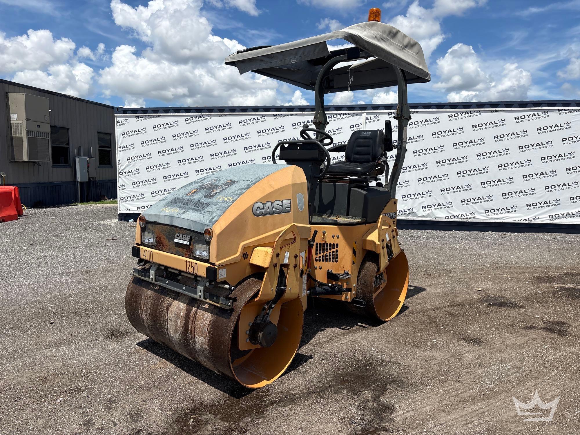2016 Case DV26 Vibratory Tandem Smooth Drum Roller