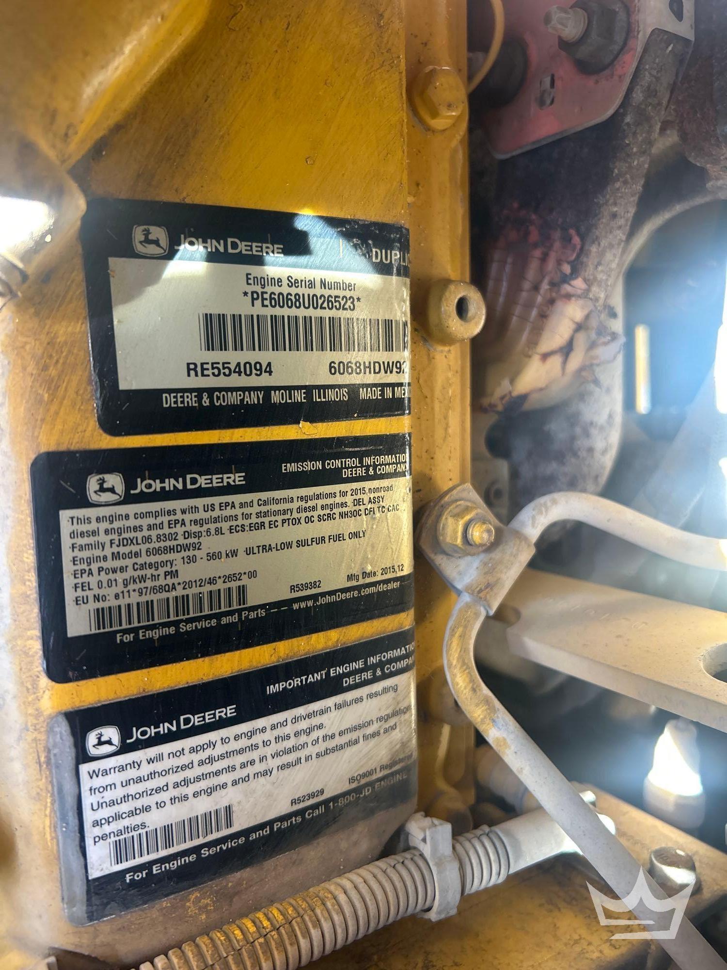 2016 John Deere 524K