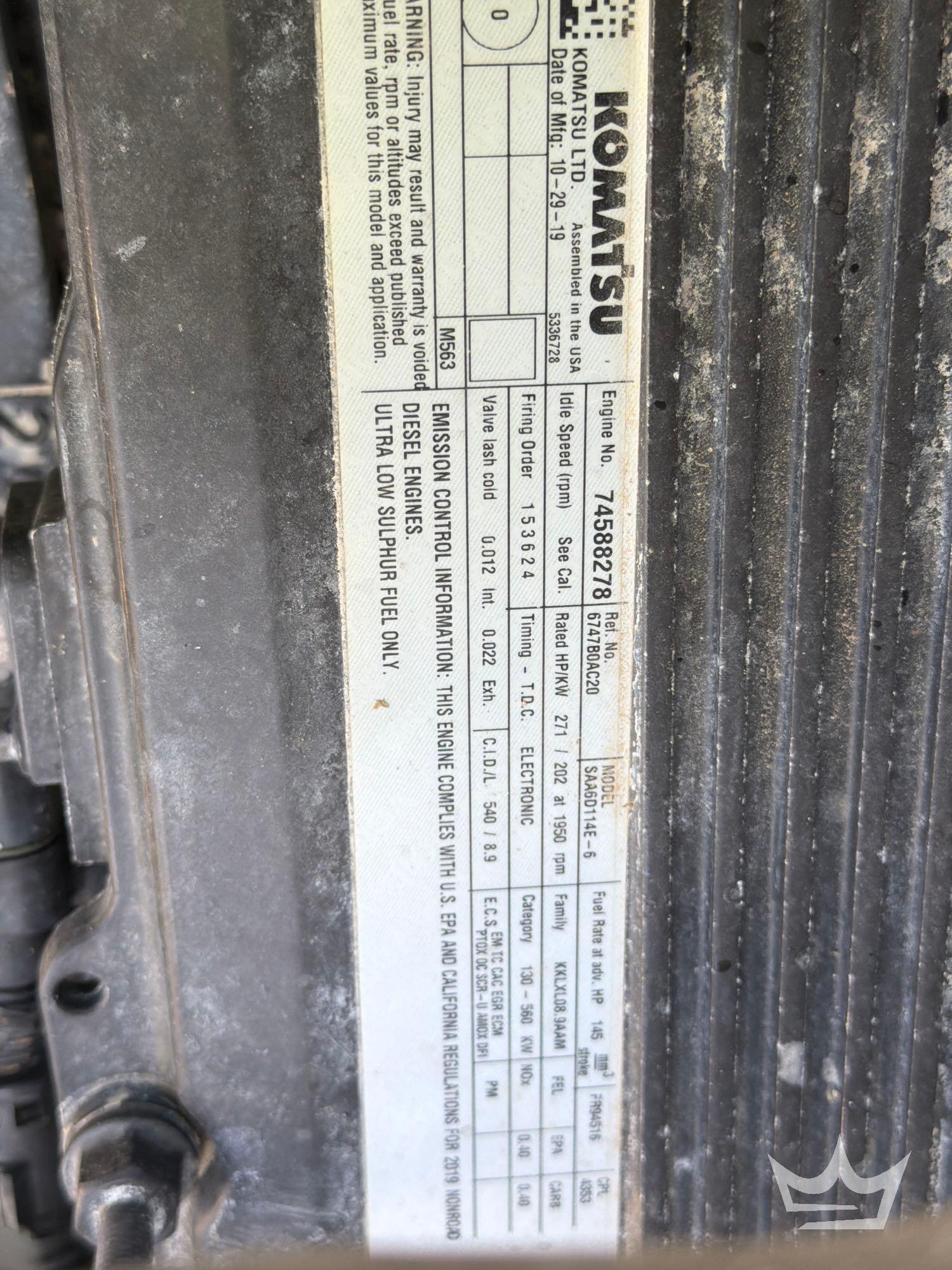 2020 Komatsu PC360LC