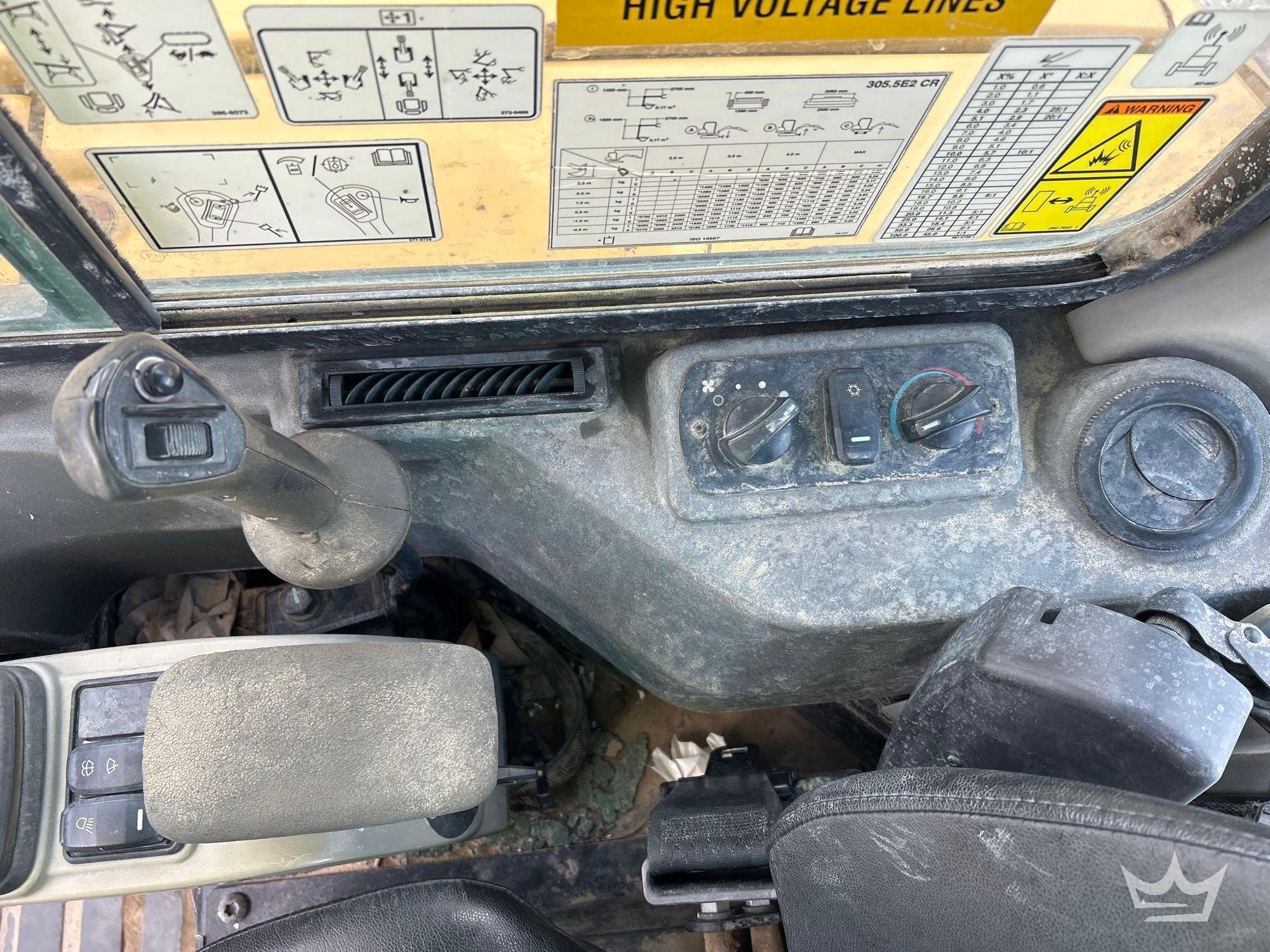 2018 Caterpillar 305.5E2CR