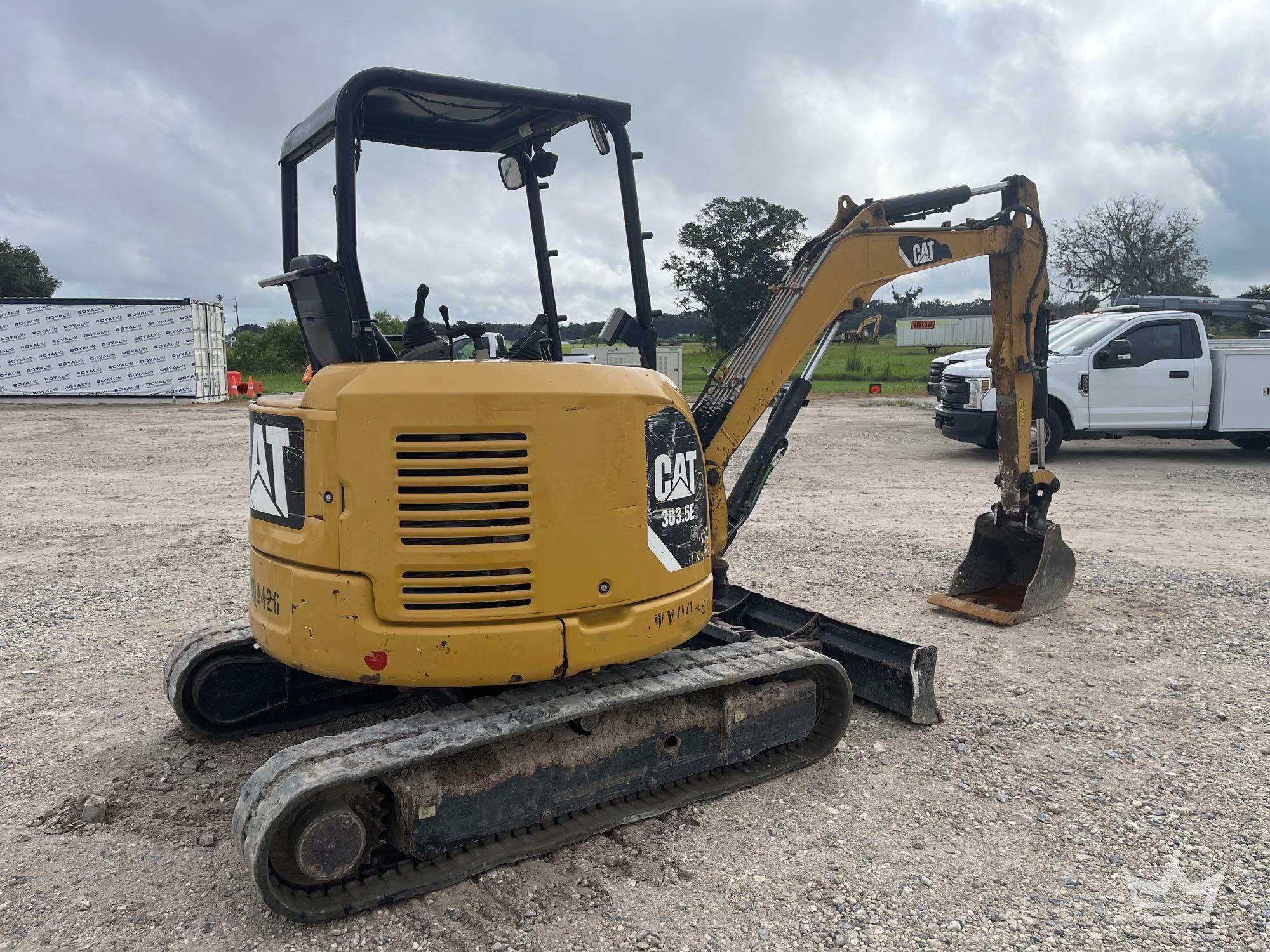 2016 Caterpillar 303.5E2CR