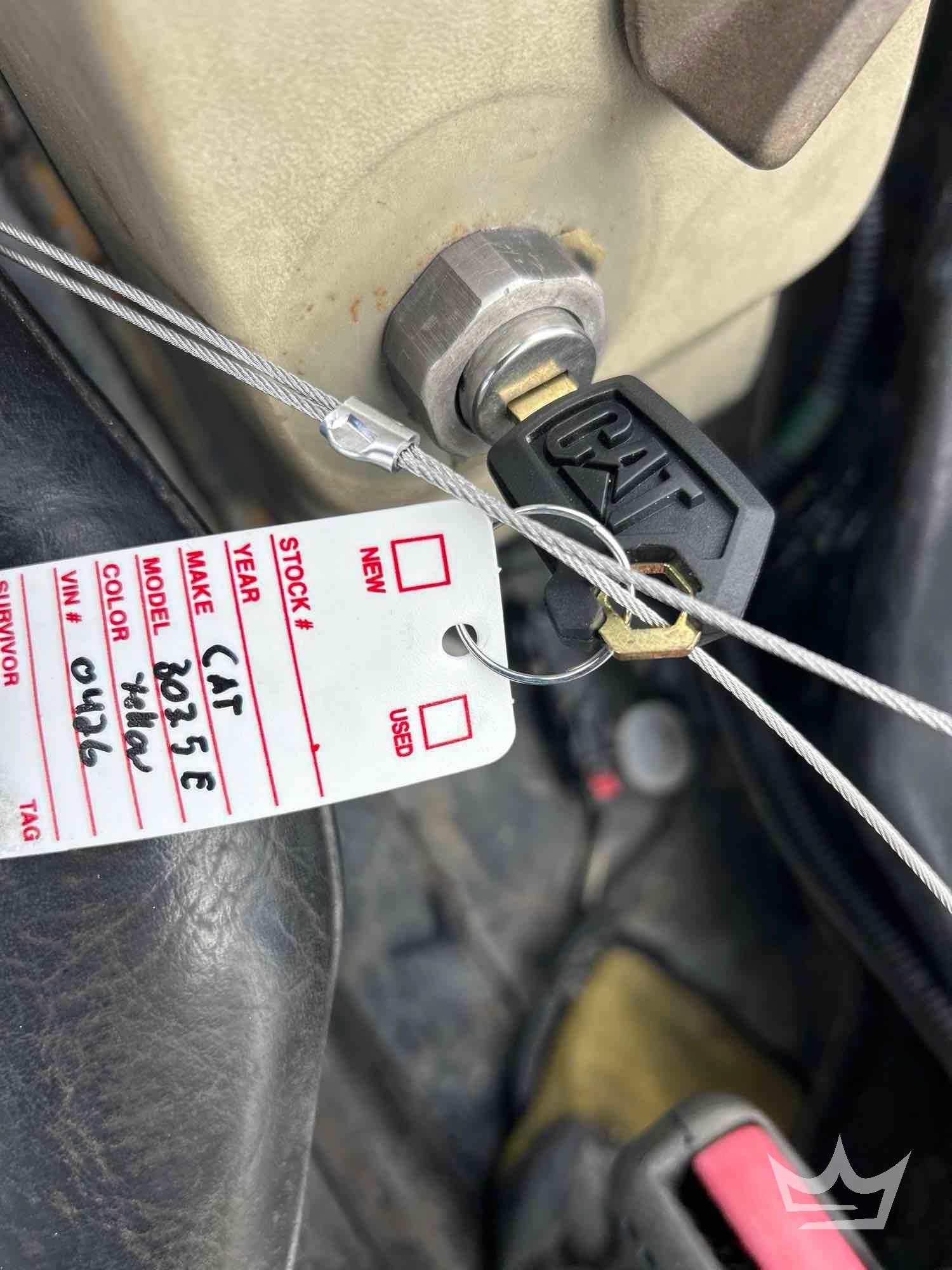 2016 Caterpillar 303.5E2CR