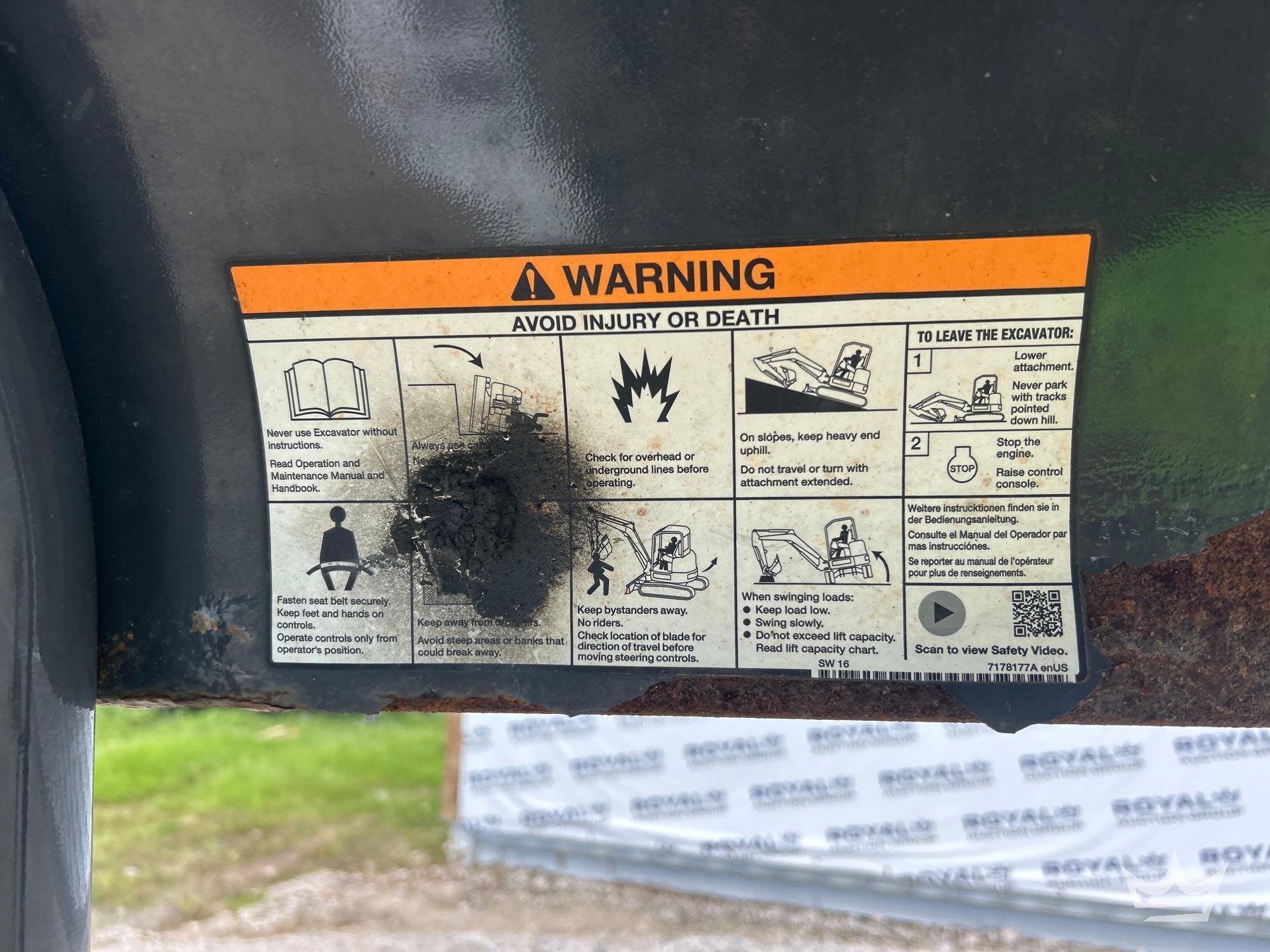 2018 Bobcat E26