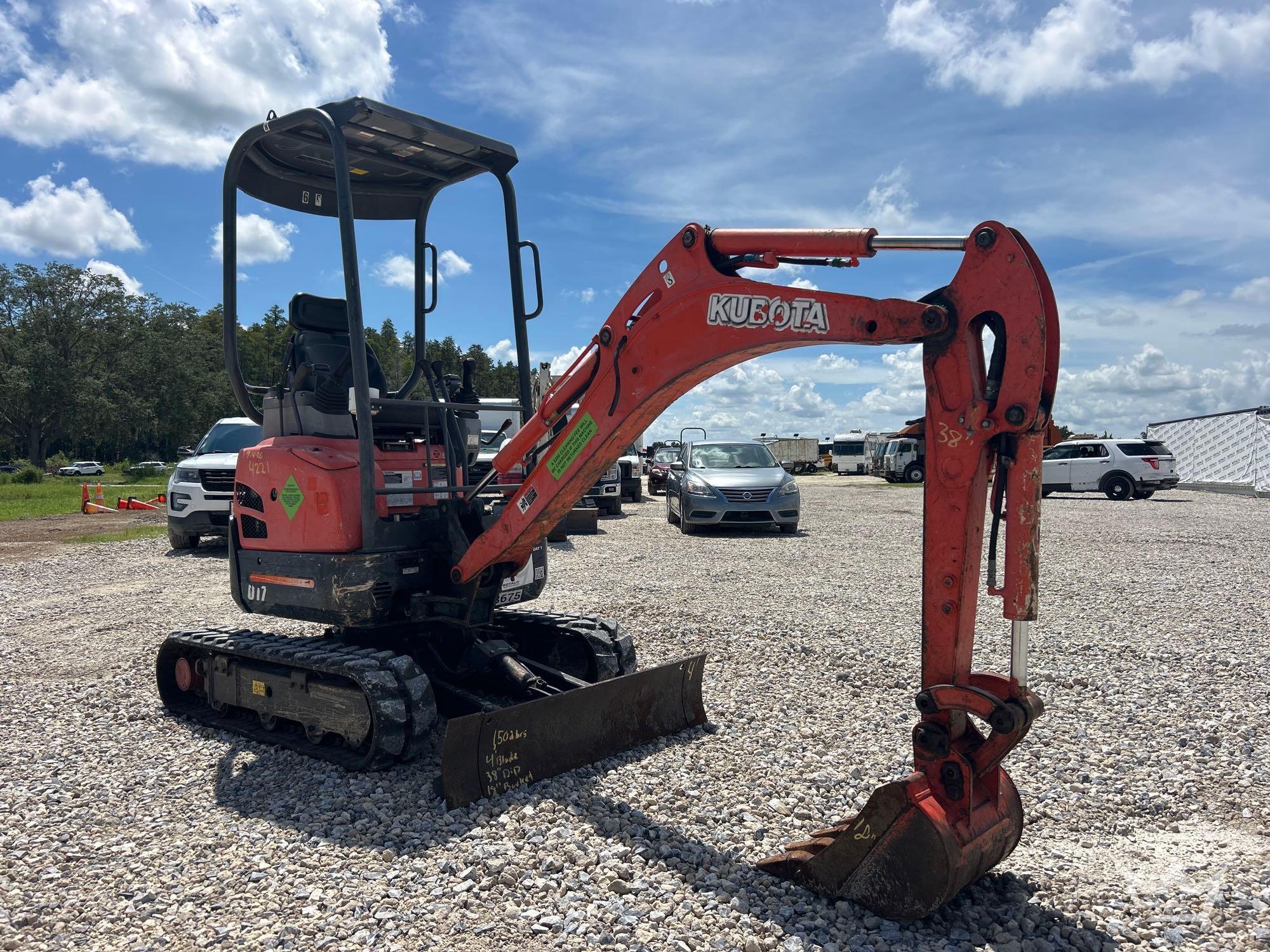 2019 Kubota U17