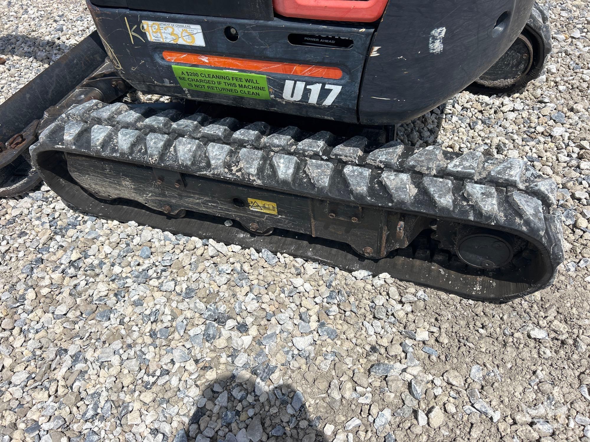 2019 Kubota U17