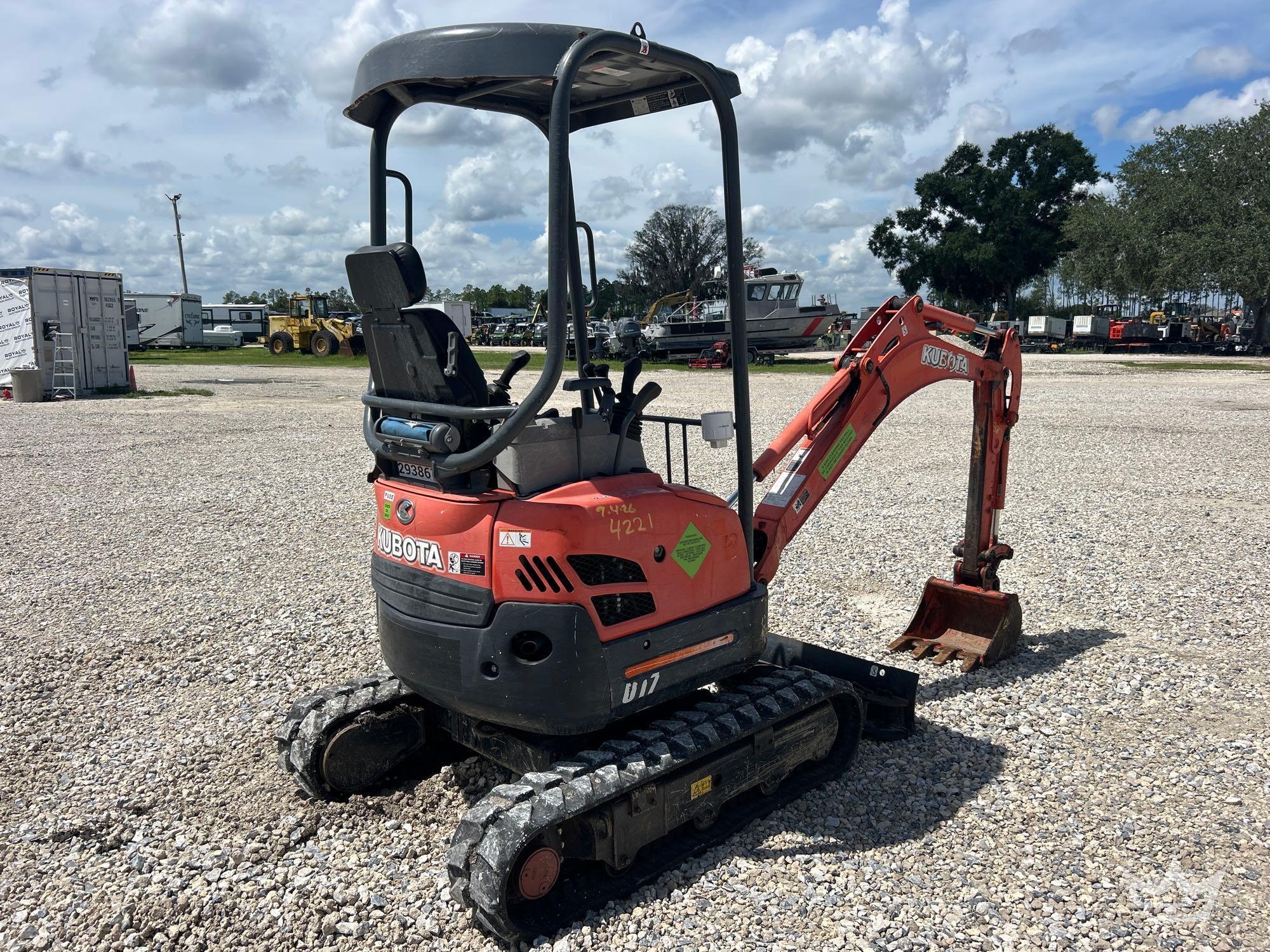 2019 Kubota U17