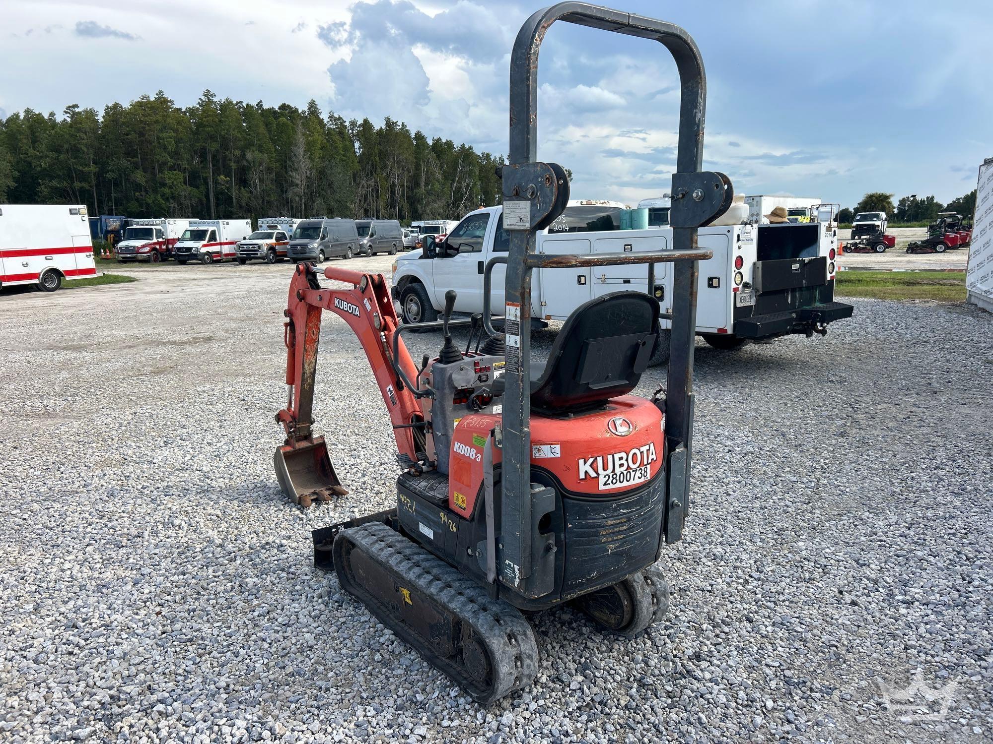 2019 Kubota K008-3